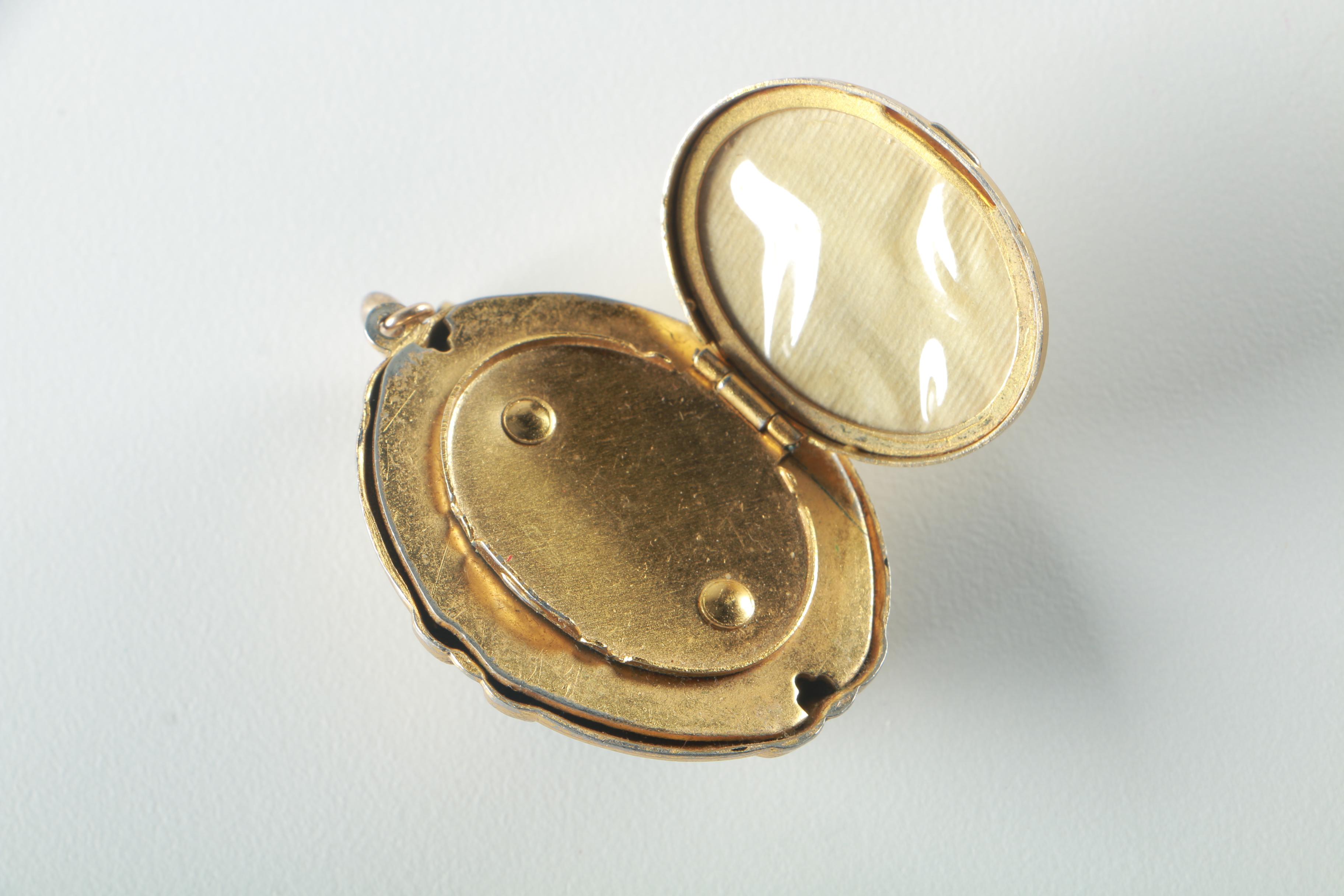 Collection of Gold Tone Lockets