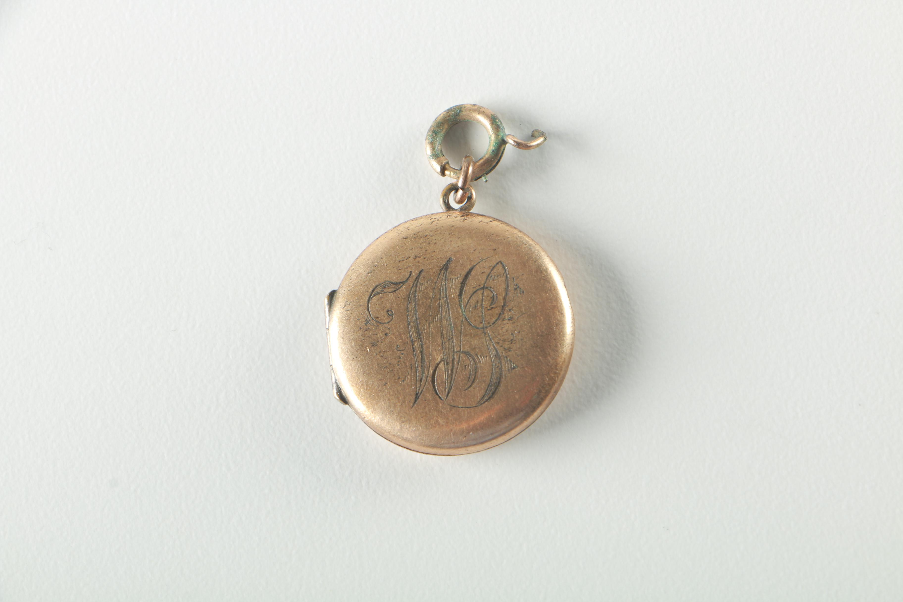 Collection of Gold Tone Lockets