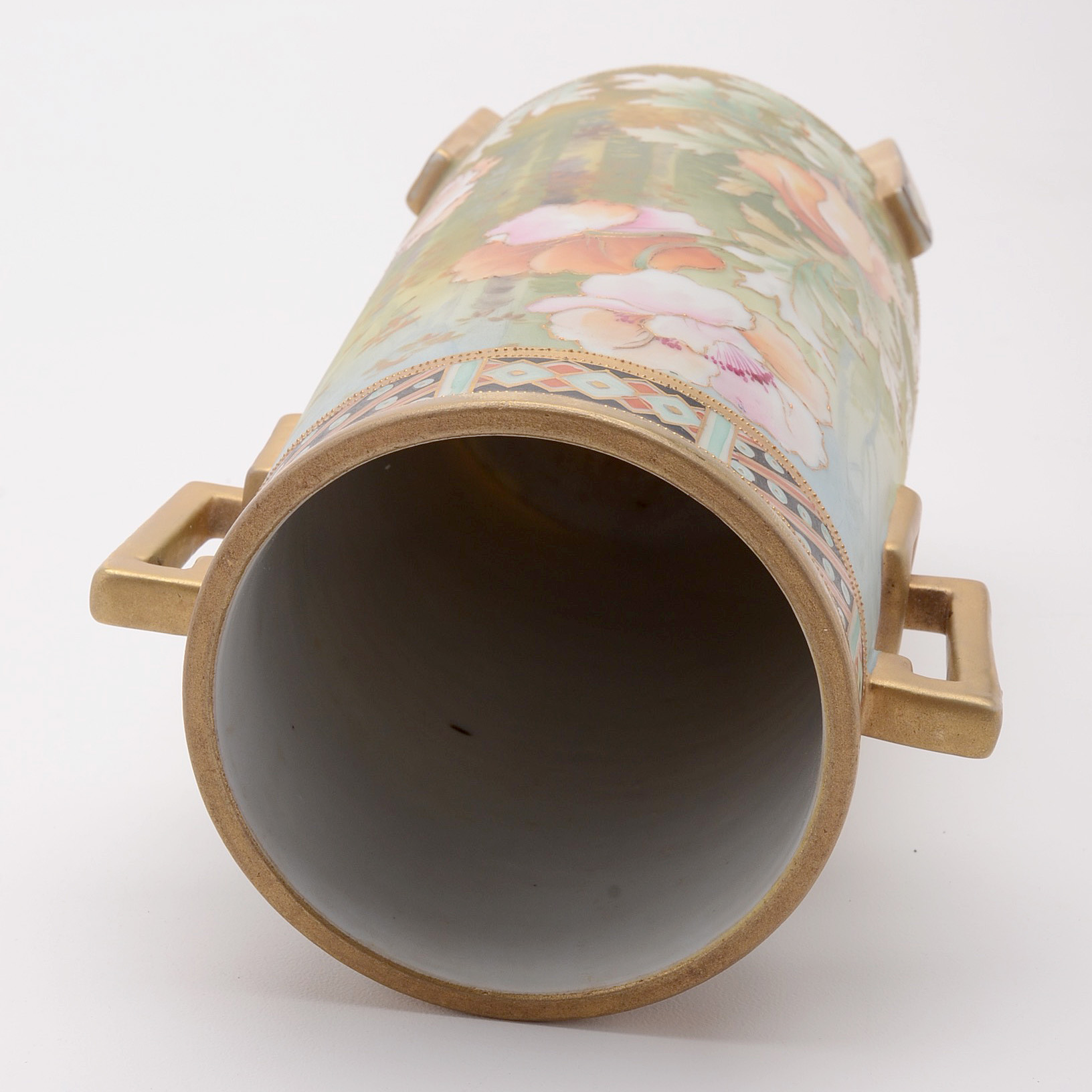 Vintage Hand-Painted Japanese Vase