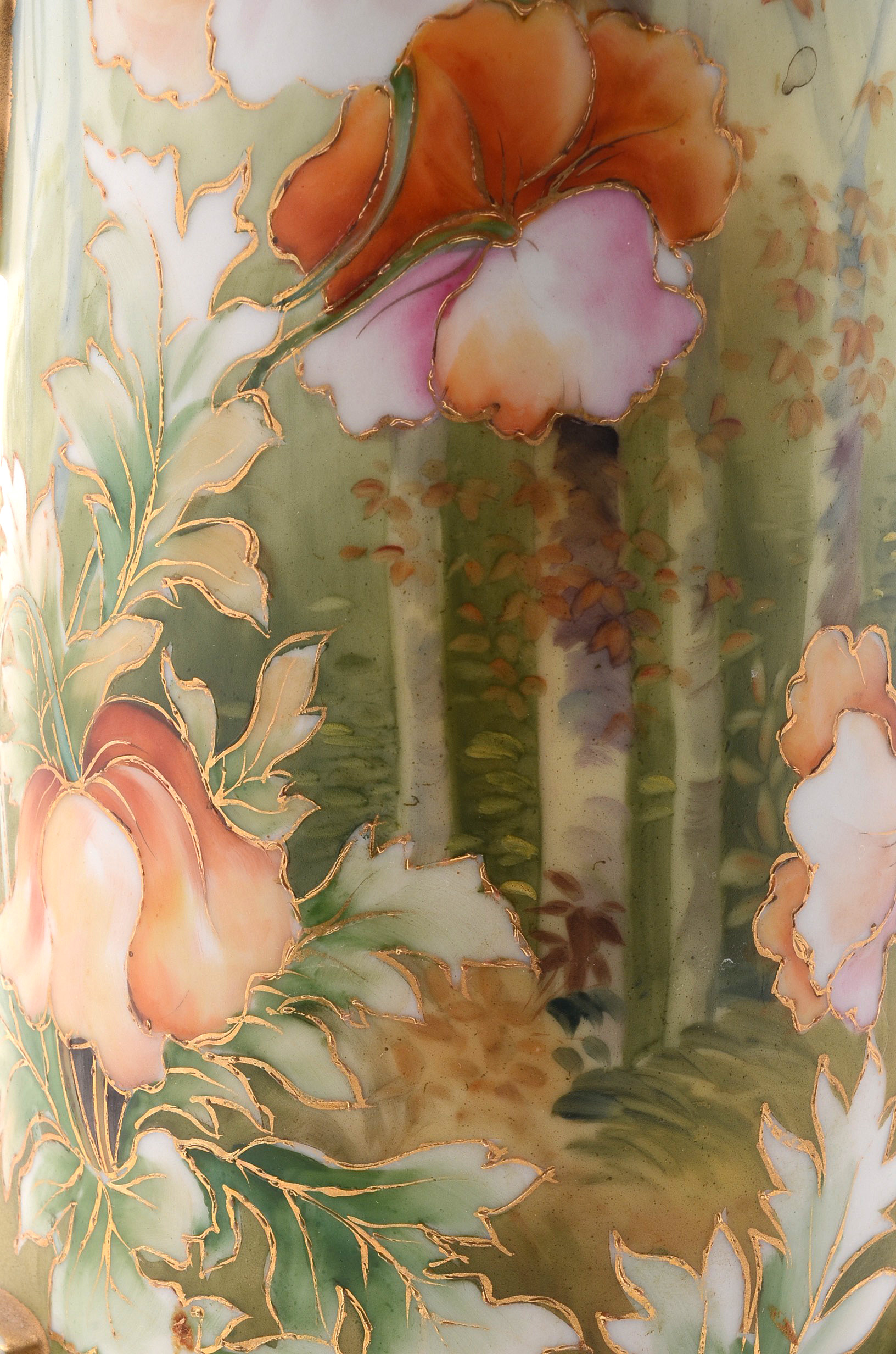 Vintage Hand-Painted Japanese Vase