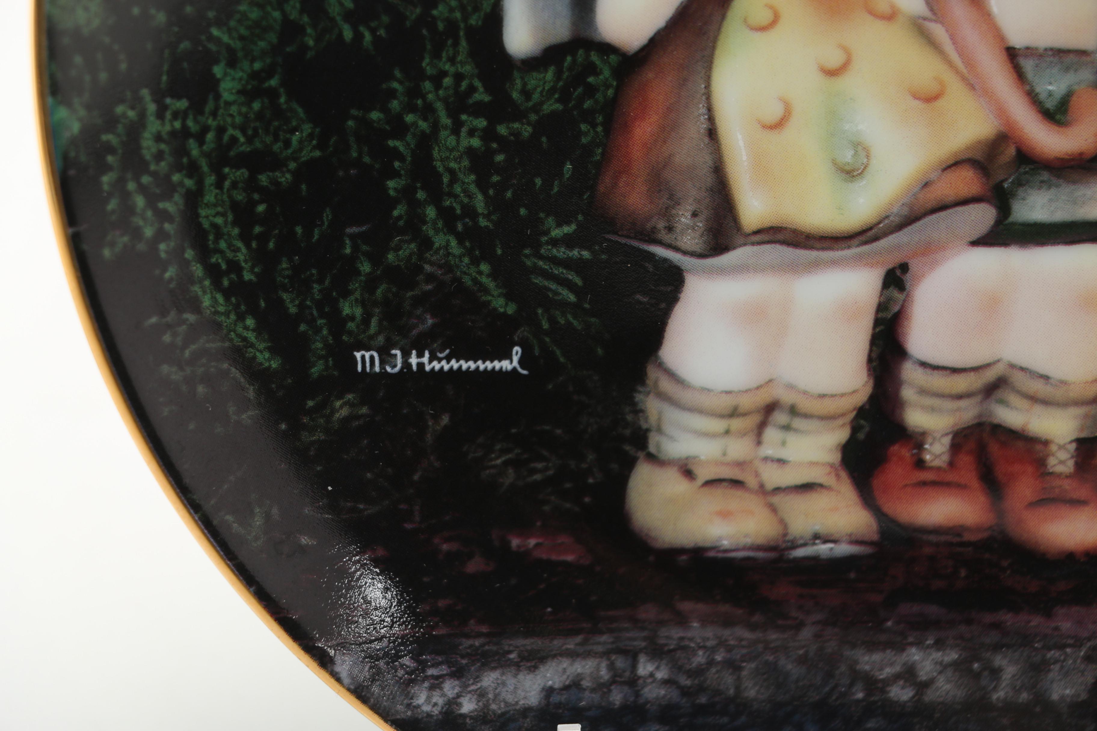 Collection of Hummel Commemorative Plates