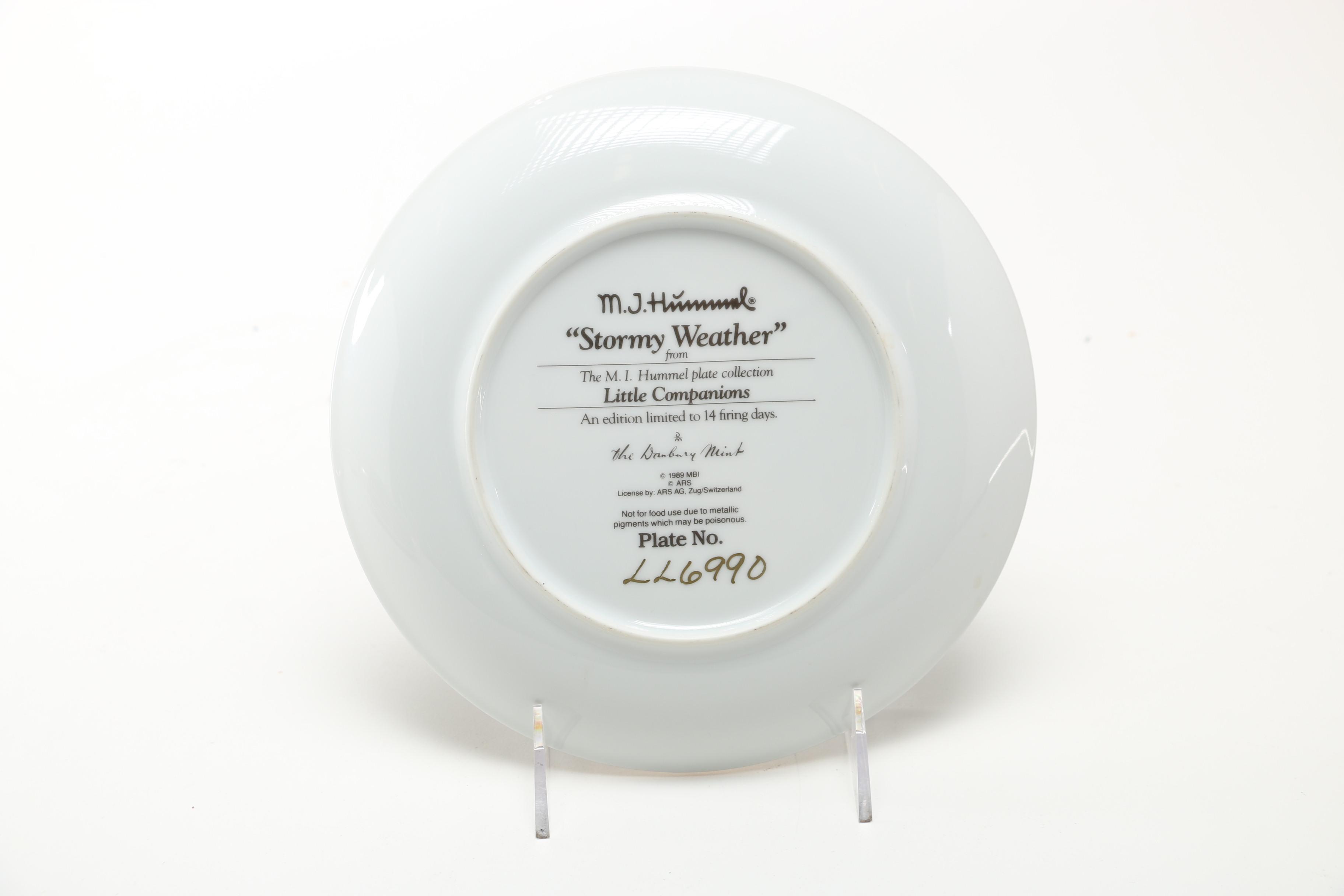 Collection of Hummel Commemorative Plates