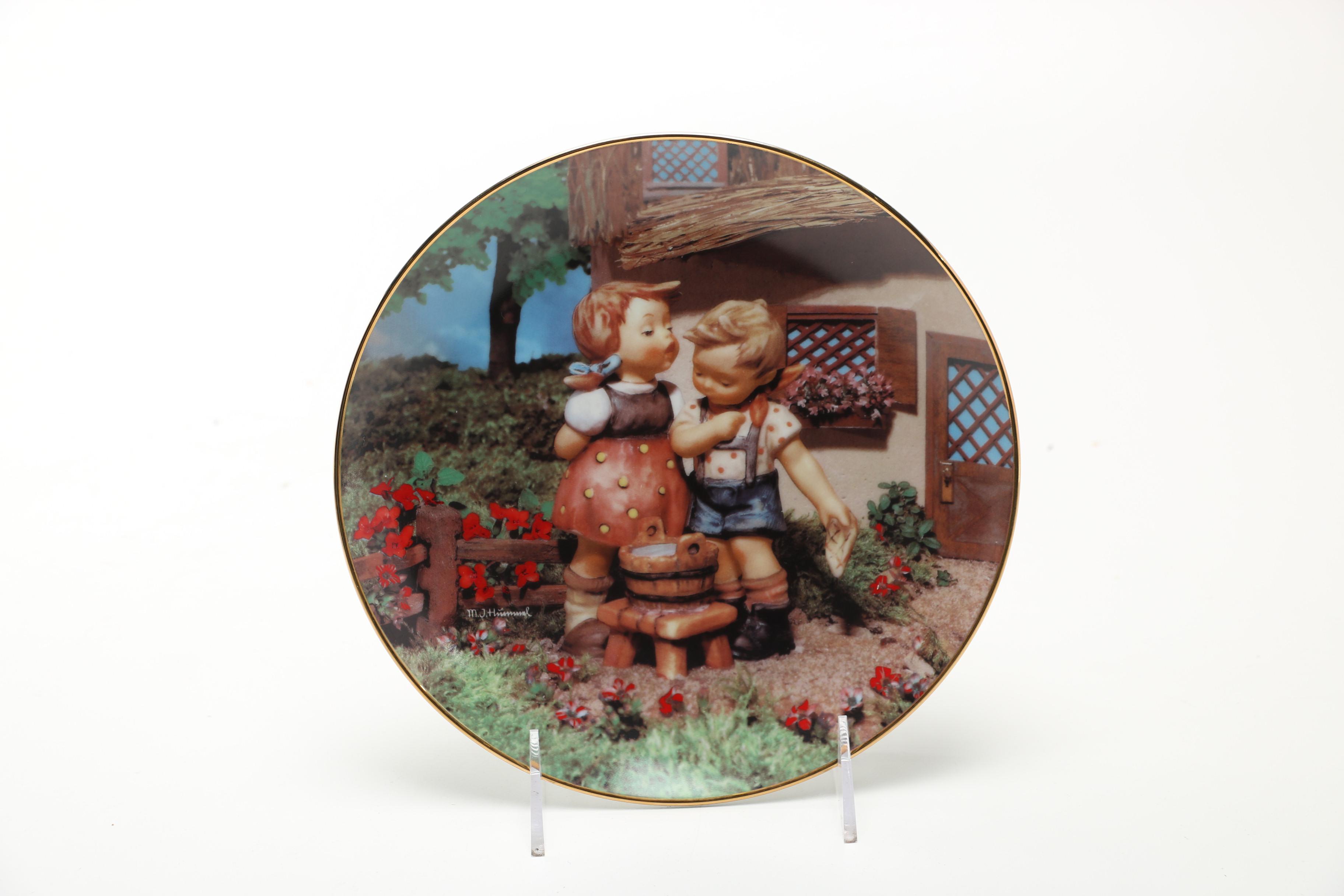 Collection of Hummel Commemorative Plates