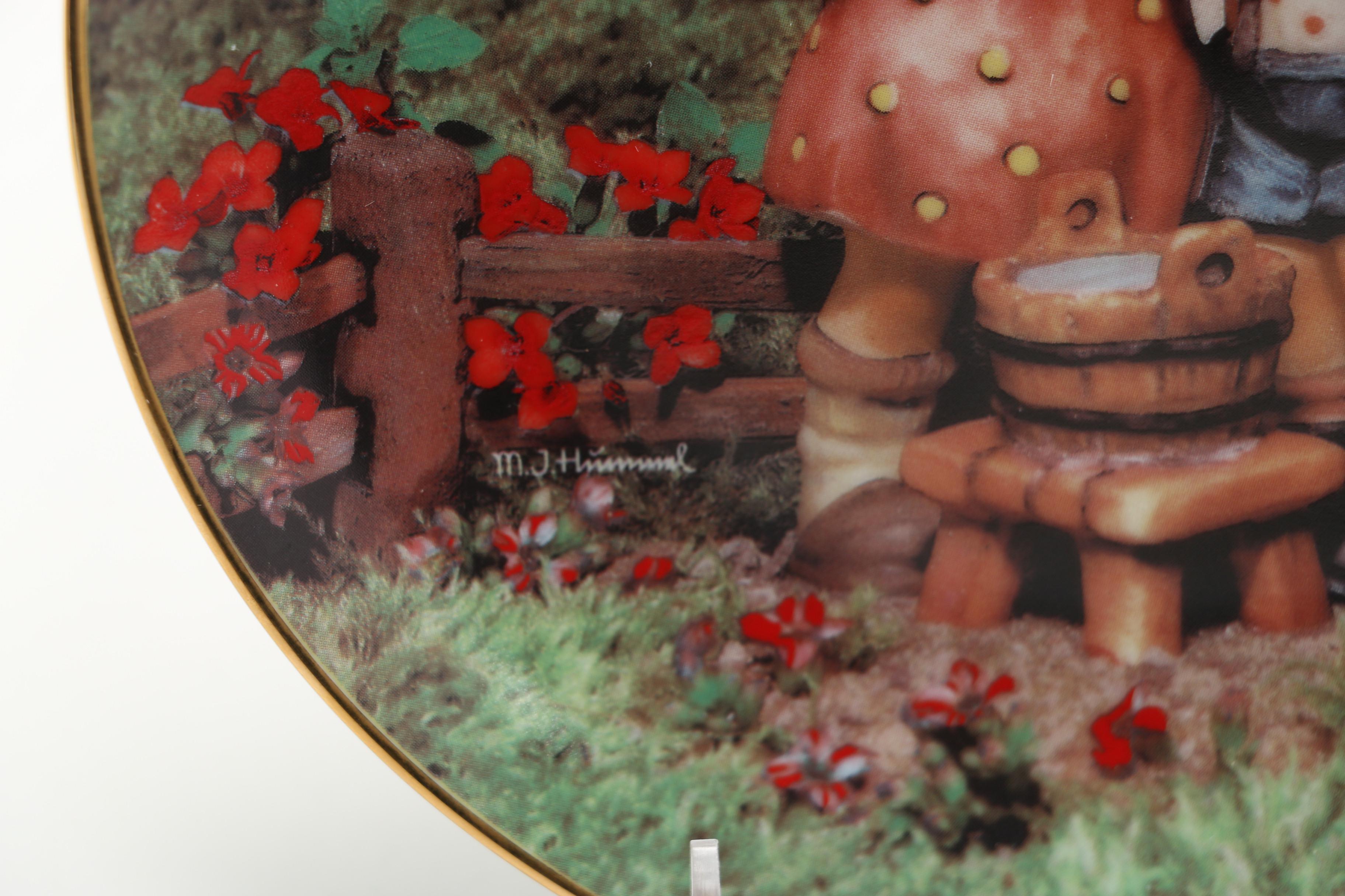 Collection of Hummel Commemorative Plates