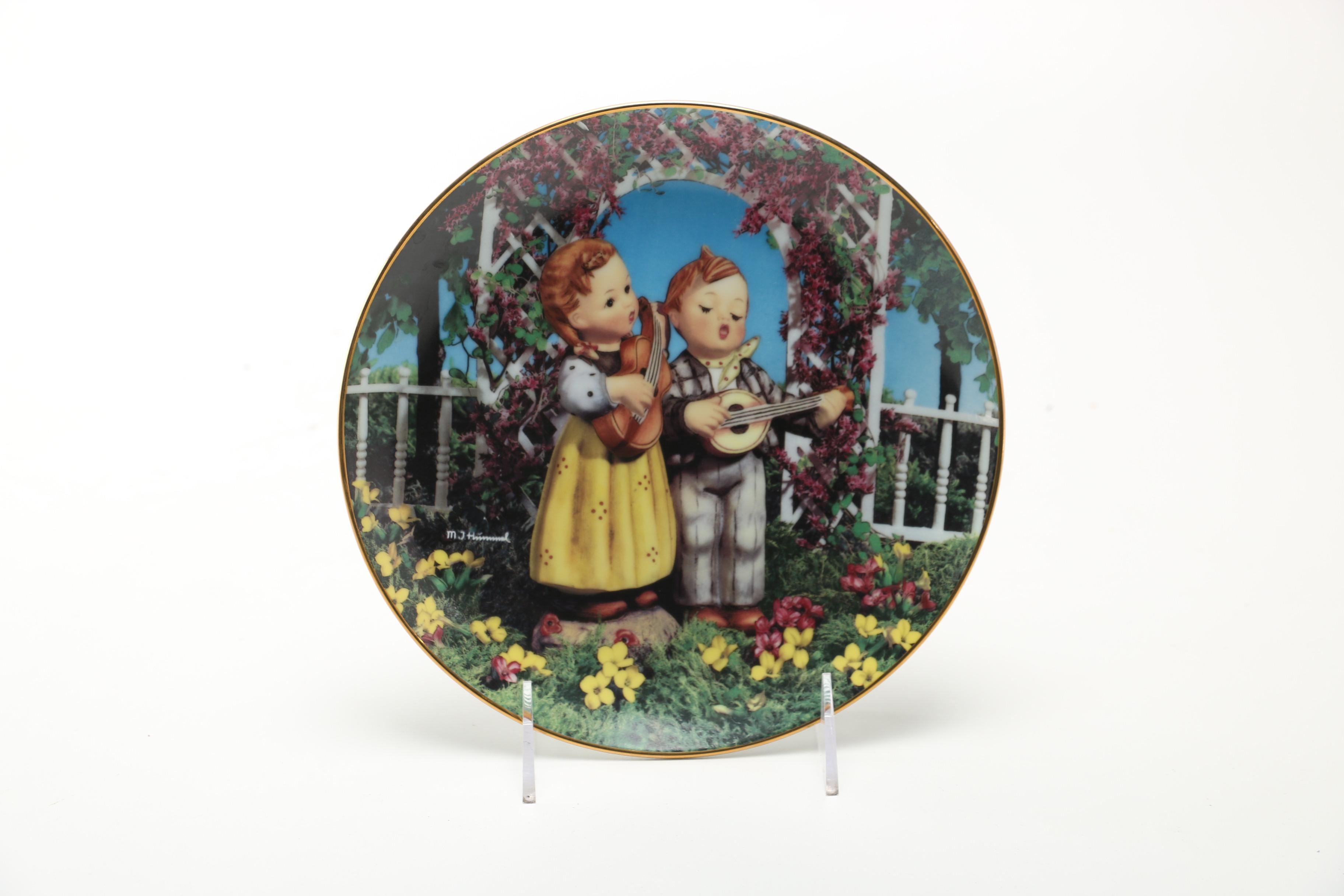 Collection of Hummel Commemorative Plates