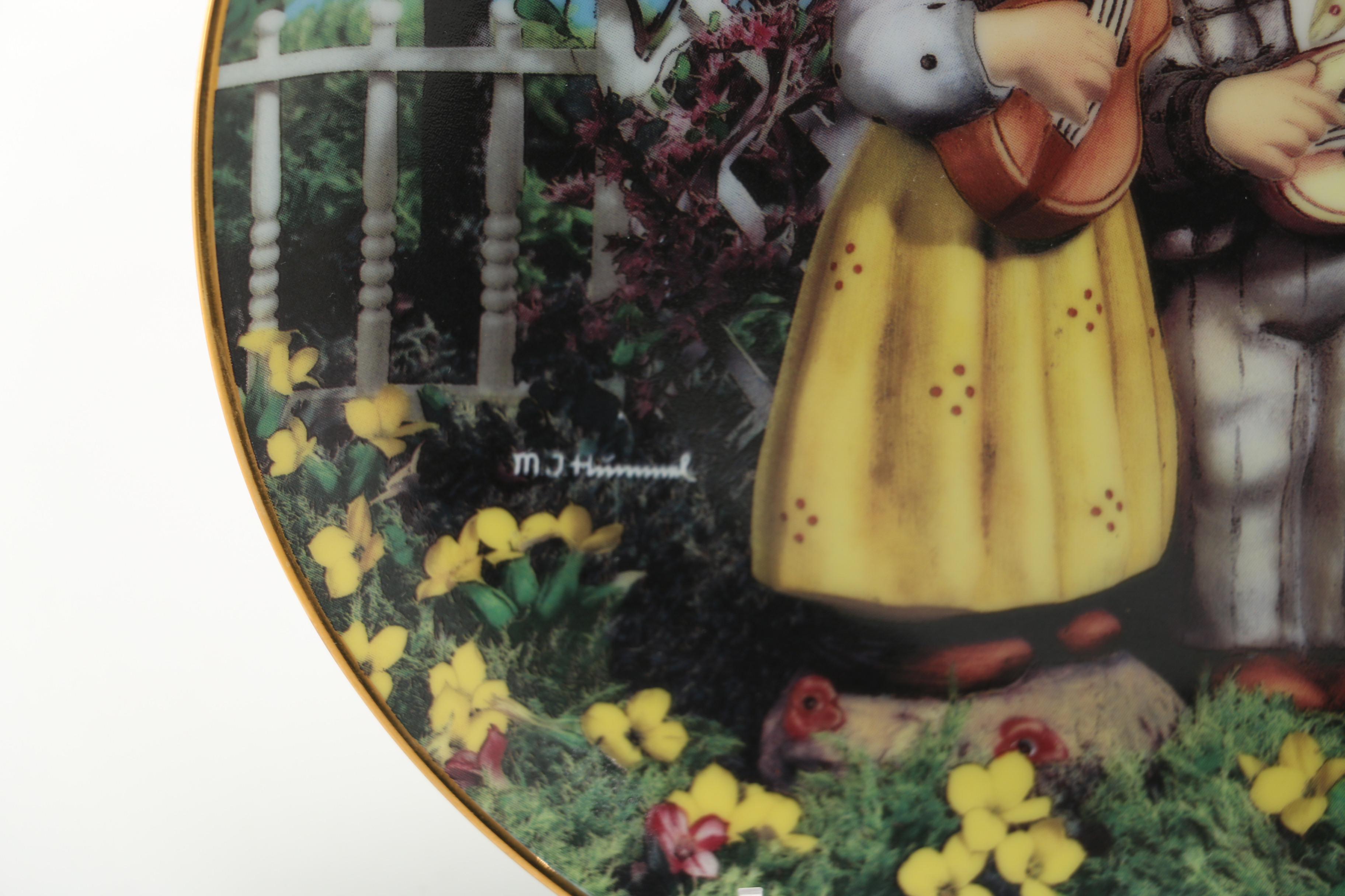 Collection of Hummel Commemorative Plates