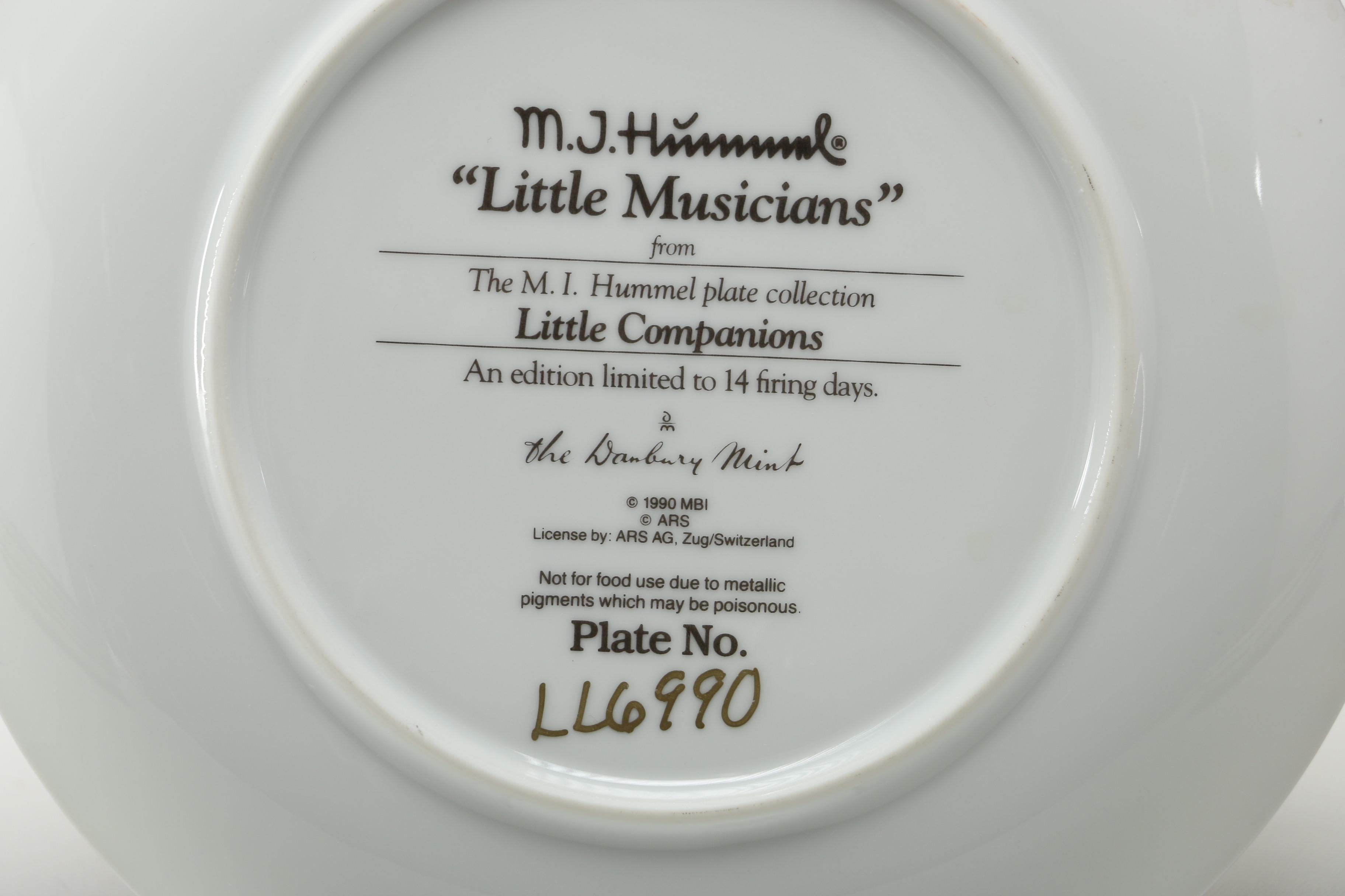 Collection of Hummel Commemorative Plates