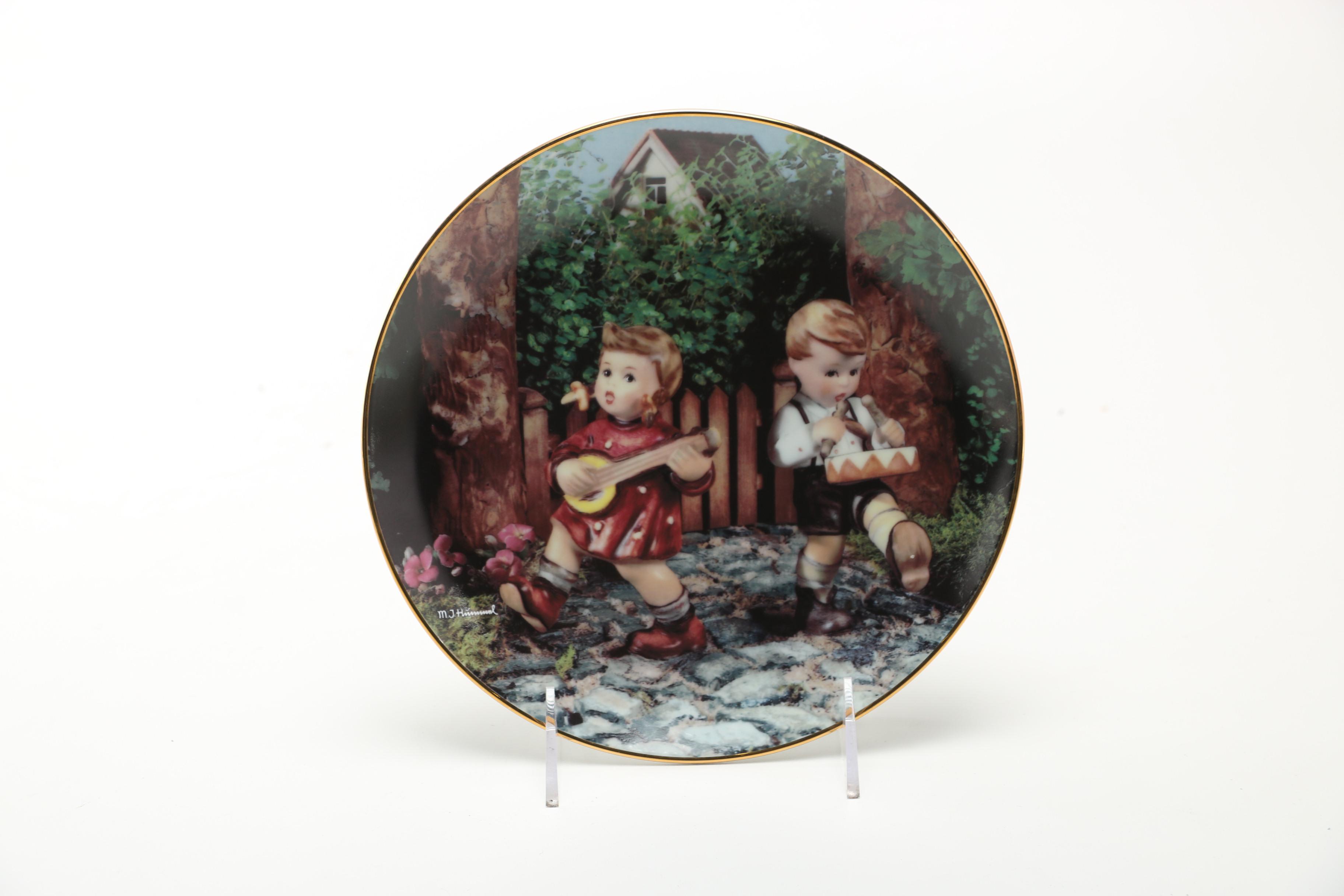 Collection of Hummel Commemorative Plates