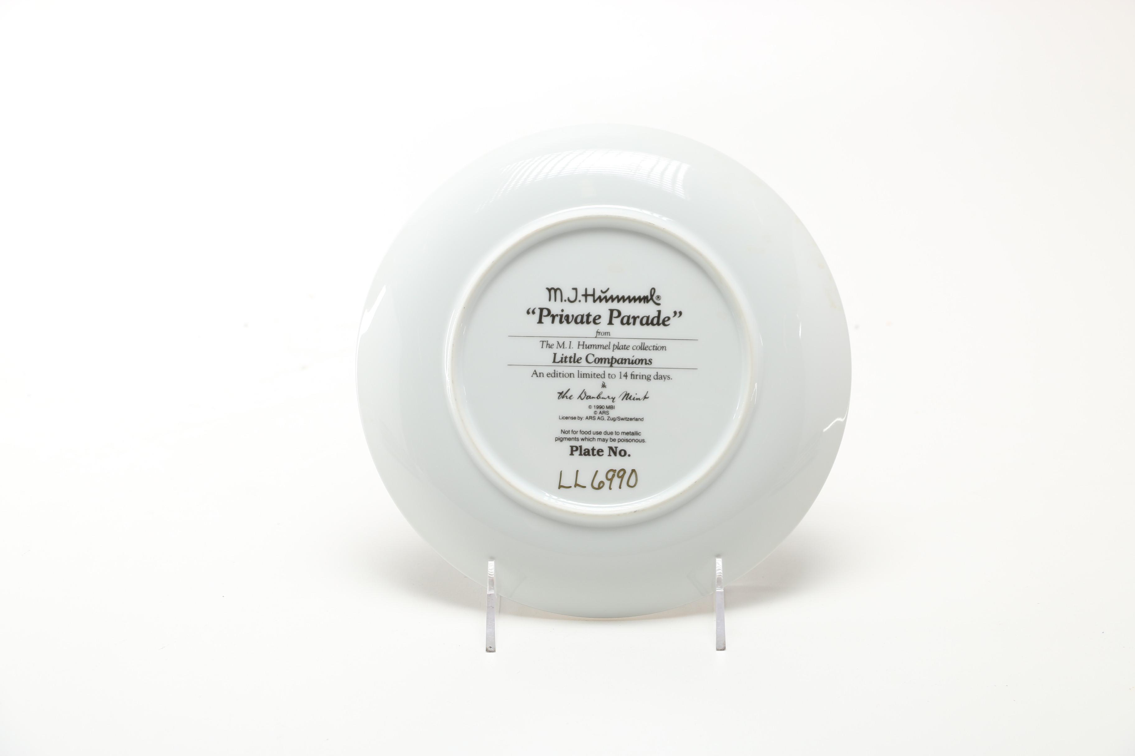 Collection of Hummel Commemorative Plates