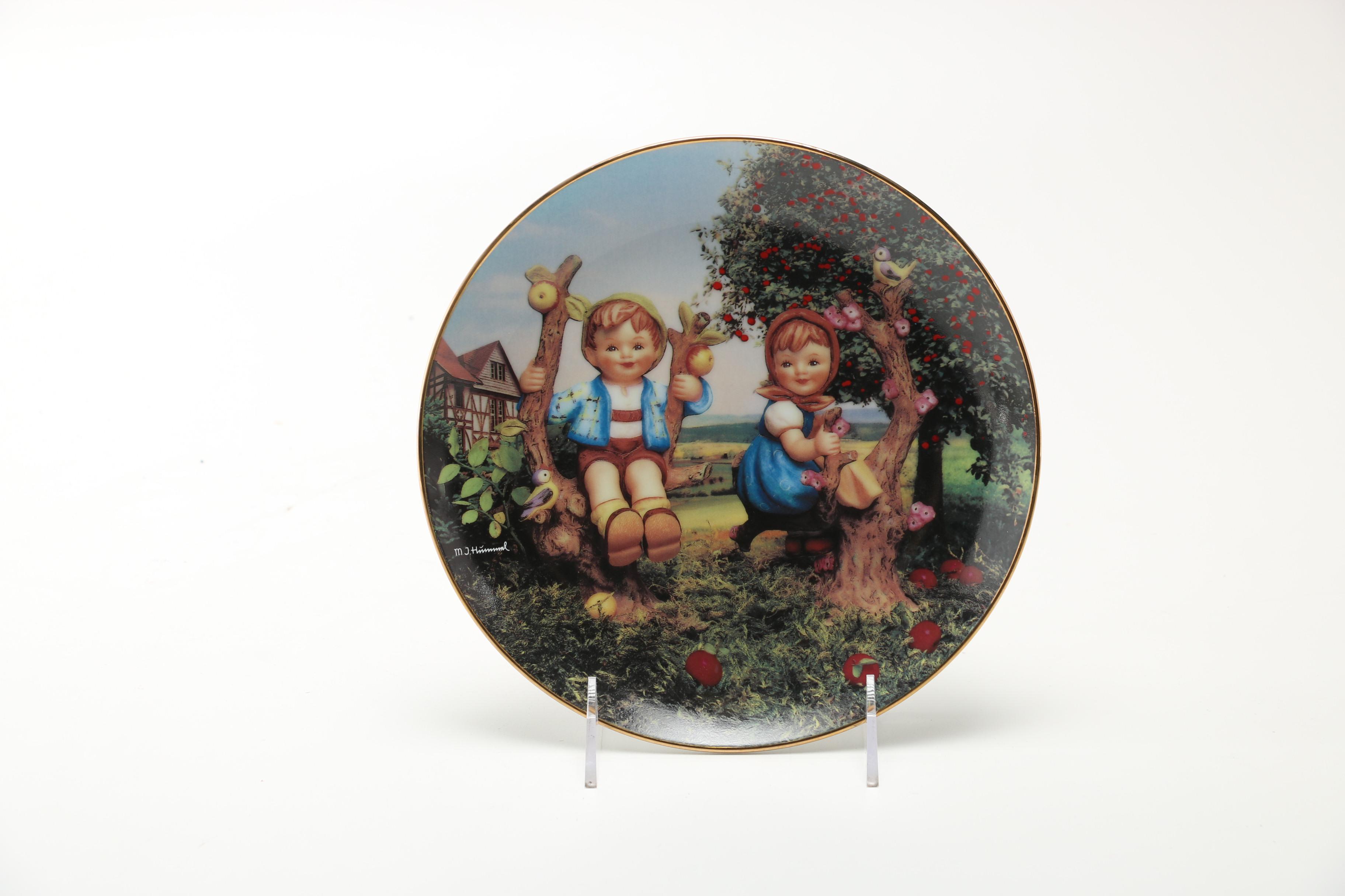 Collection of Hummel Commemorative Plates