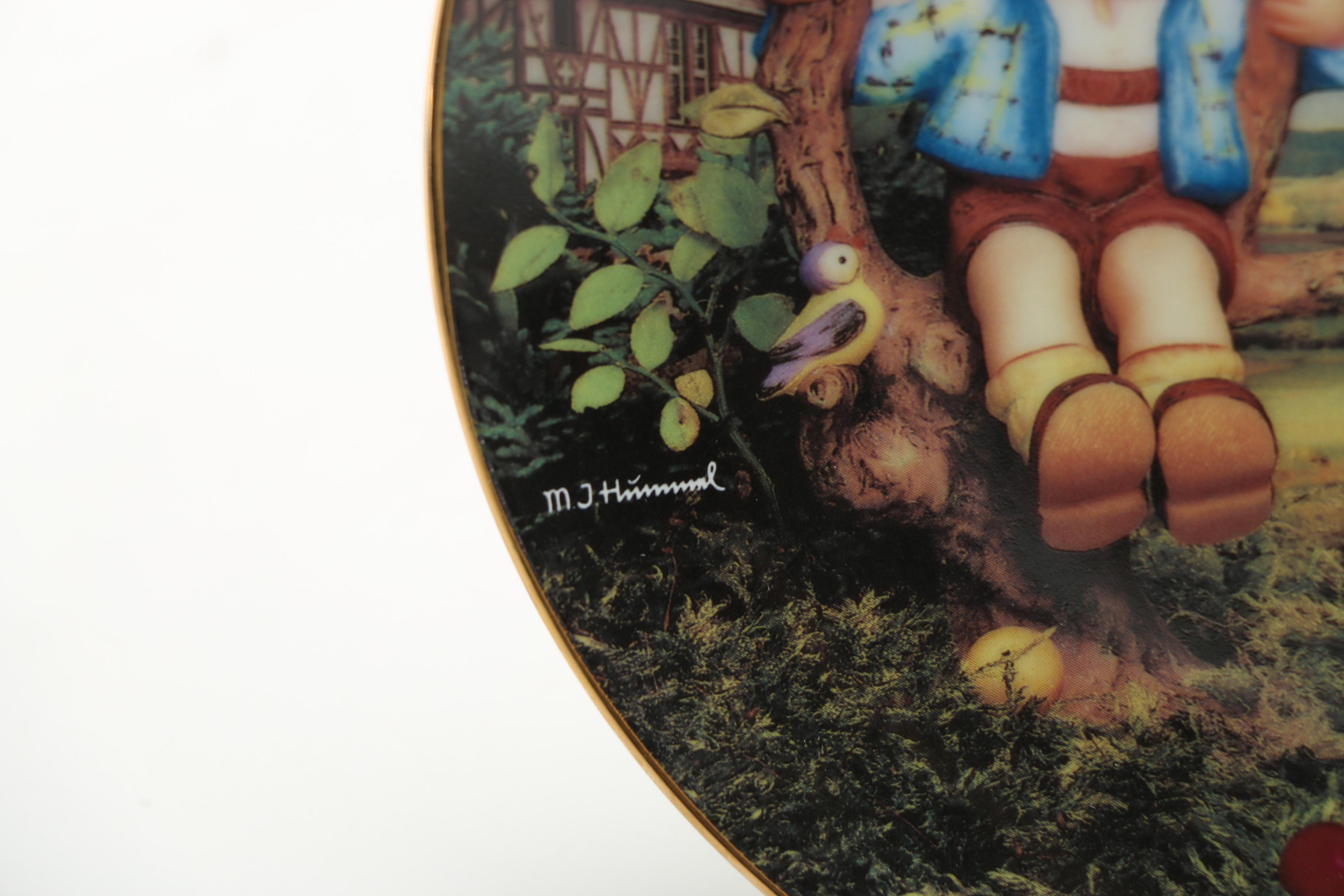 Collection of Hummel Commemorative Plates