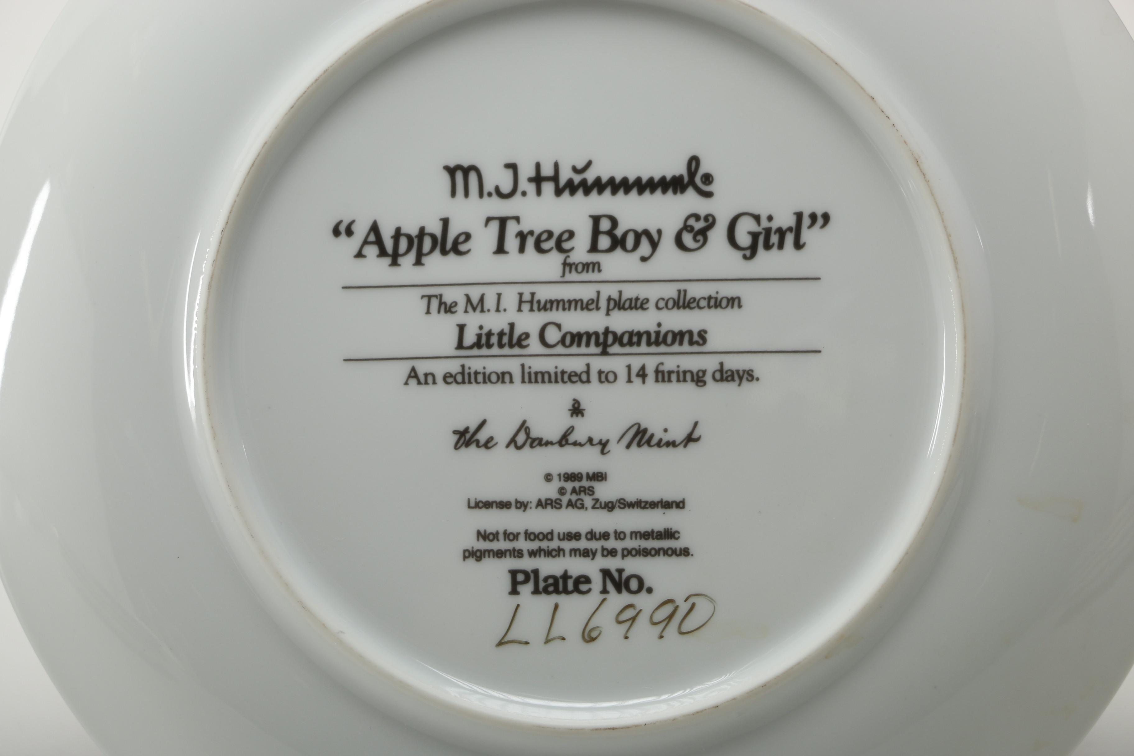 Collection of Hummel Commemorative Plates