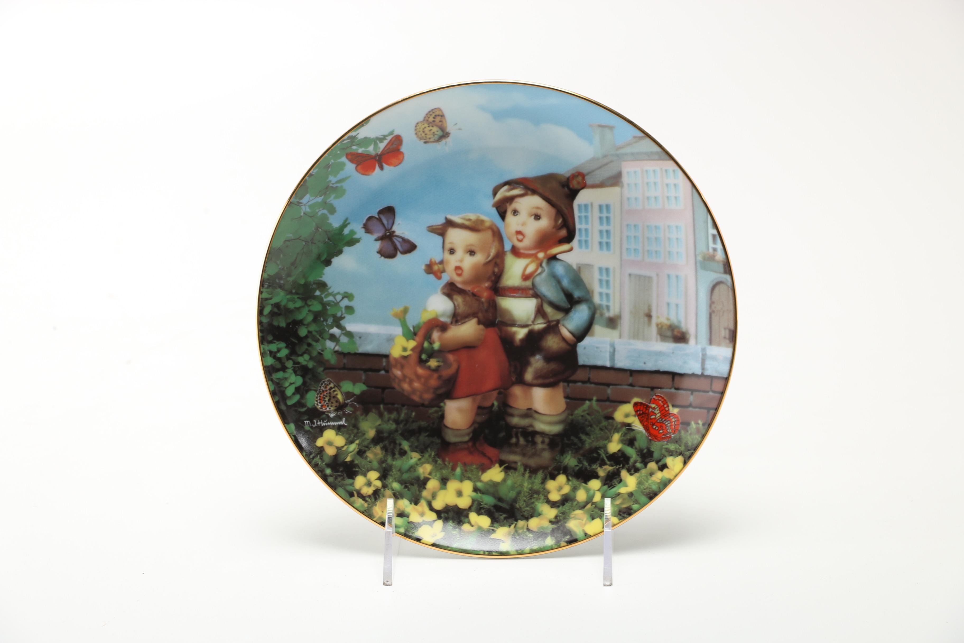 Collection of Hummel Commemorative Plates