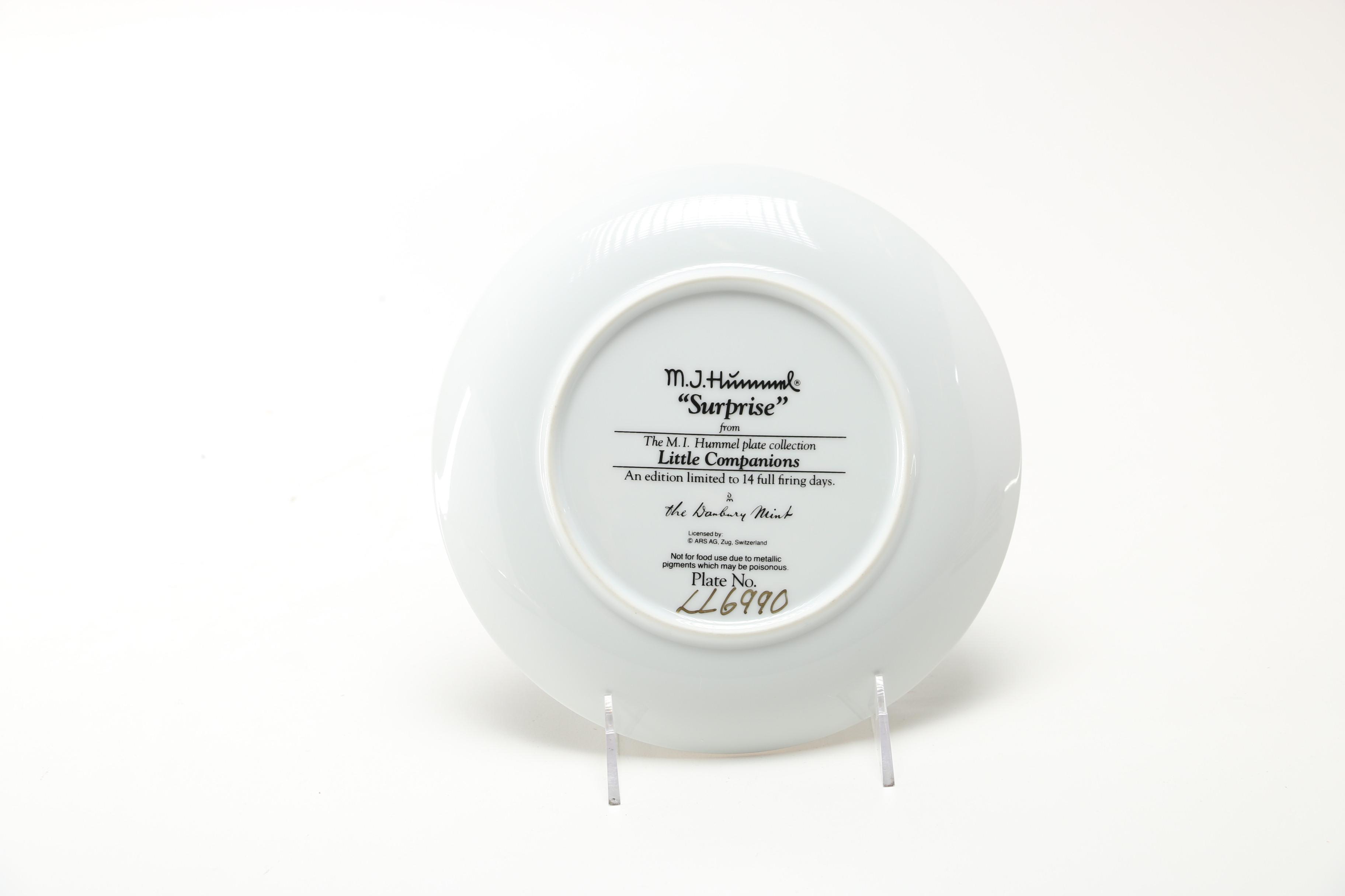 Collection of Hummel Commemorative Plates