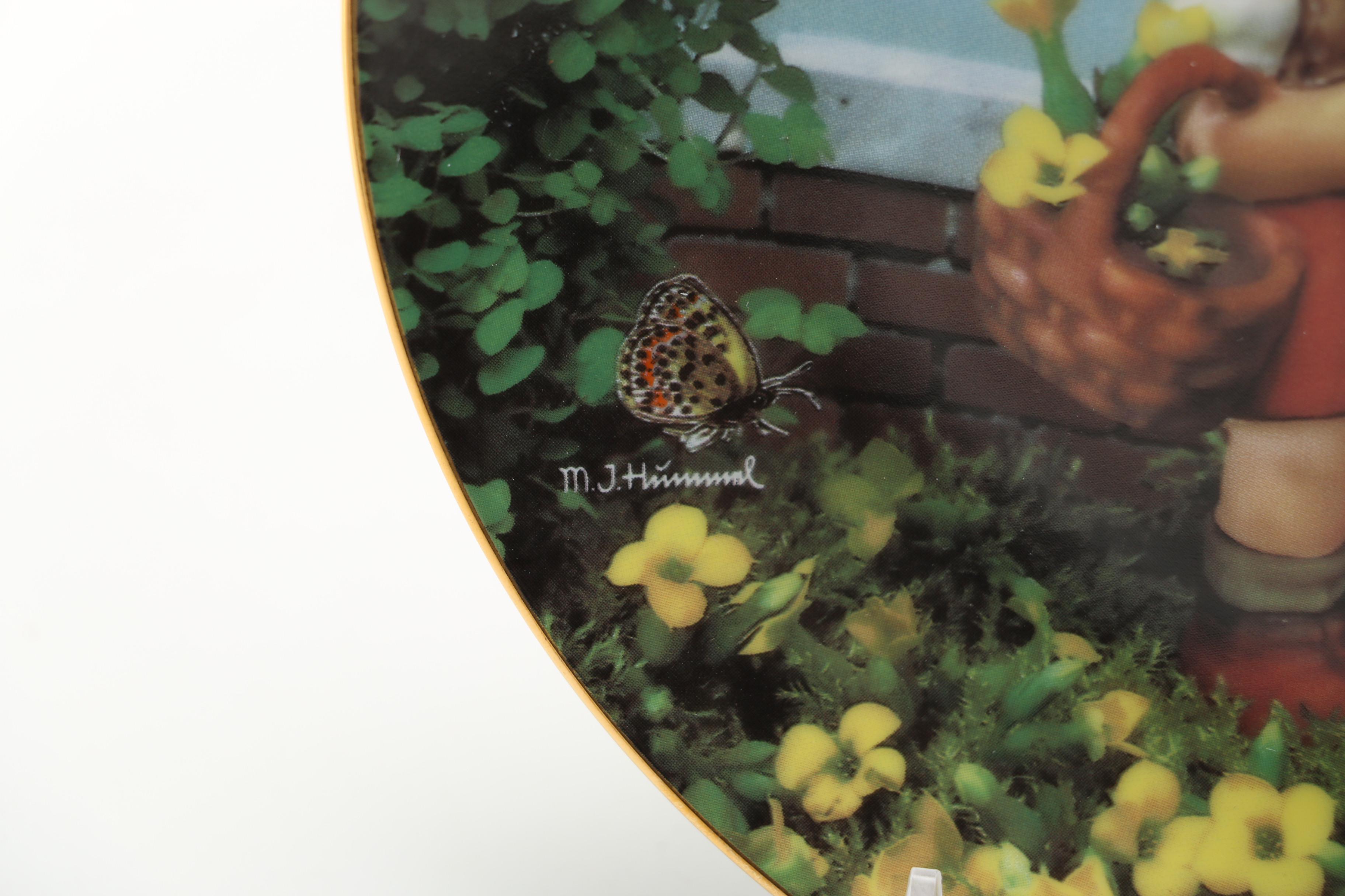 Collection of Hummel Commemorative Plates