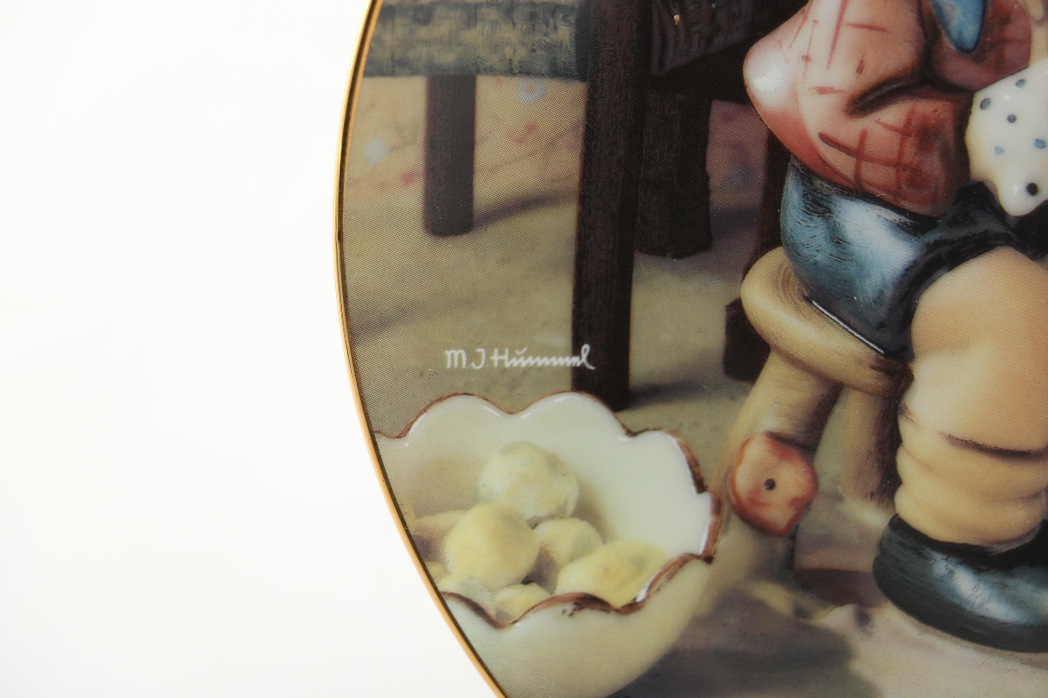 Collection of Hummel Commemorative Plates