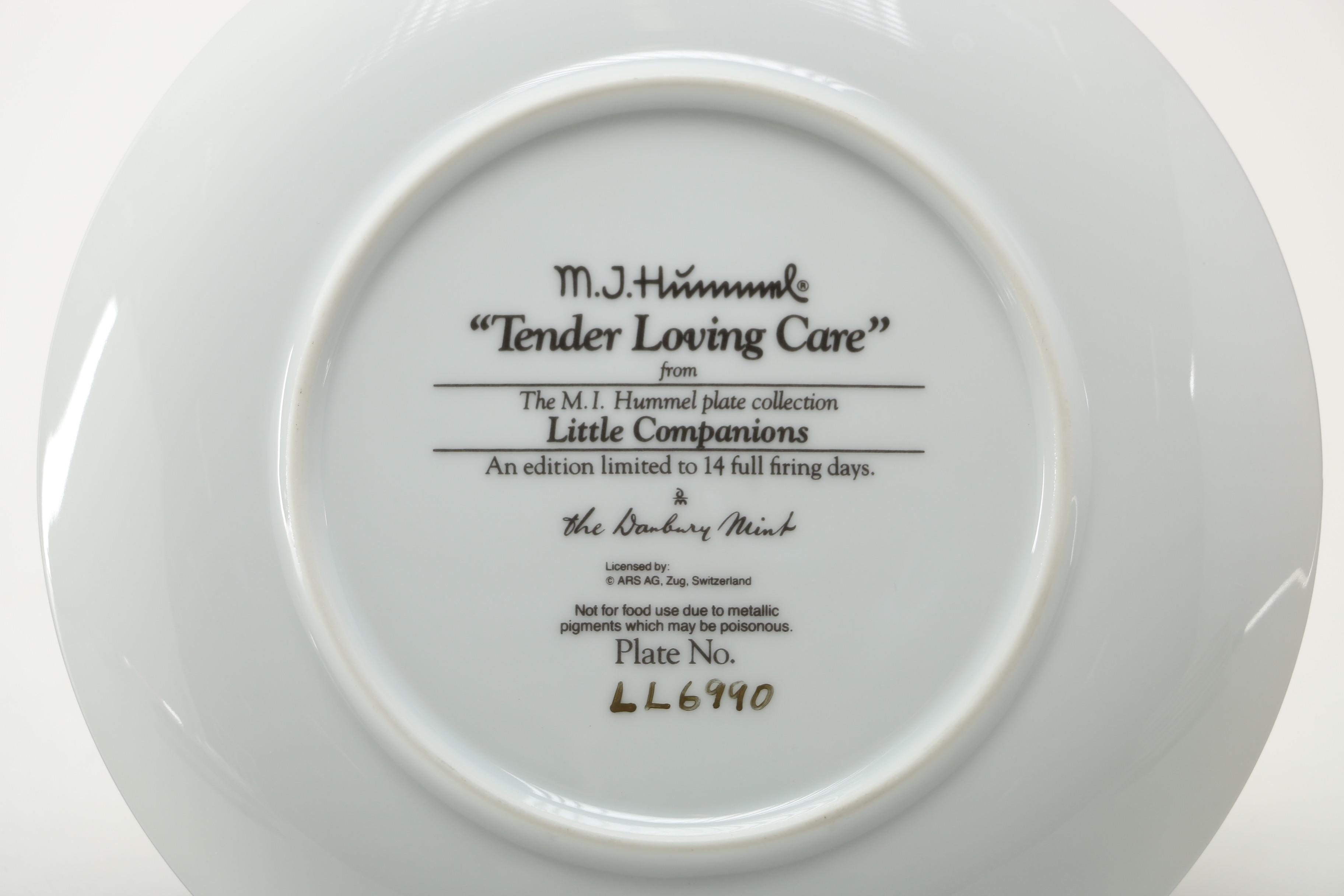 Collection of Hummel Commemorative Plates