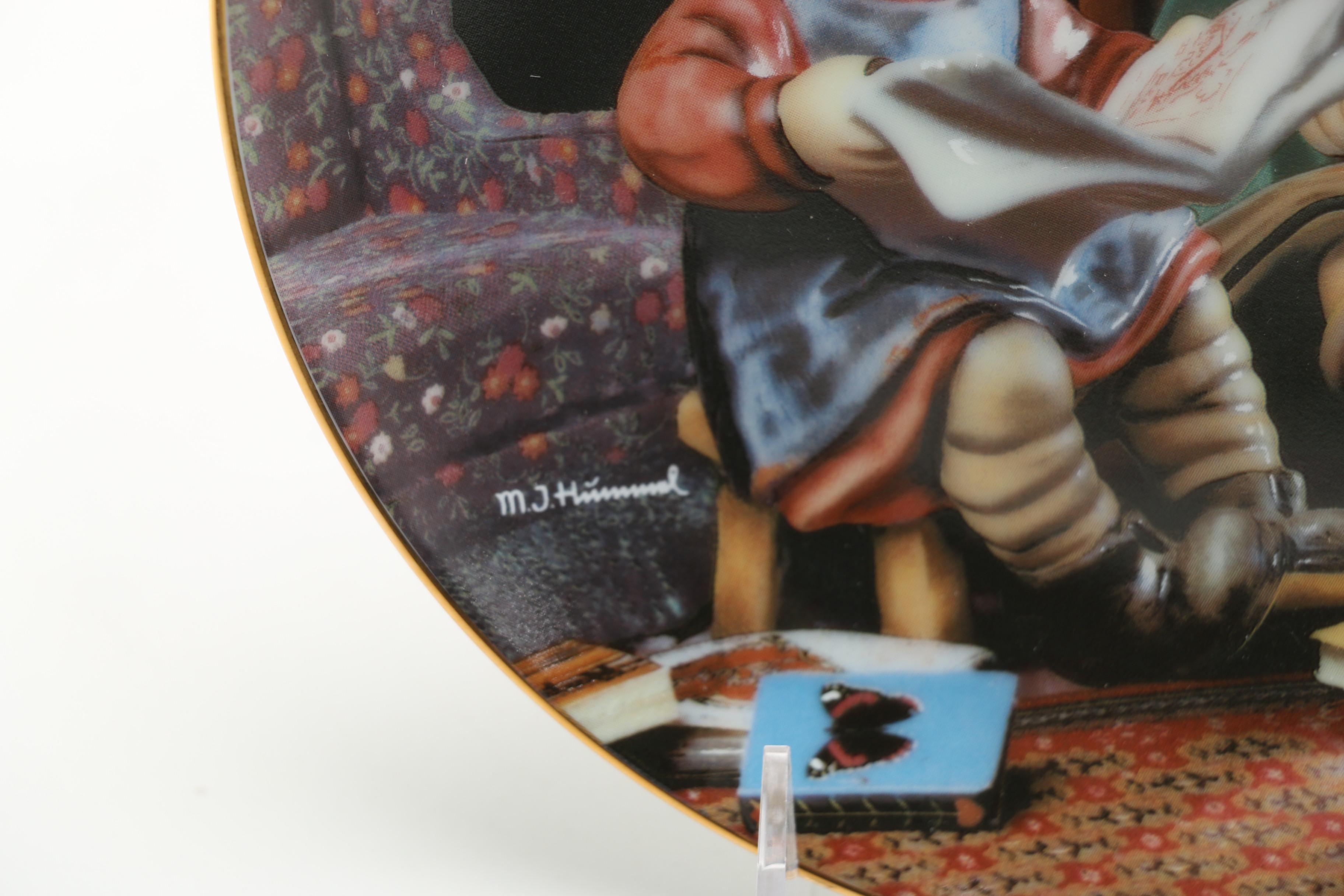 Collection of Hummel Commemorative Plates