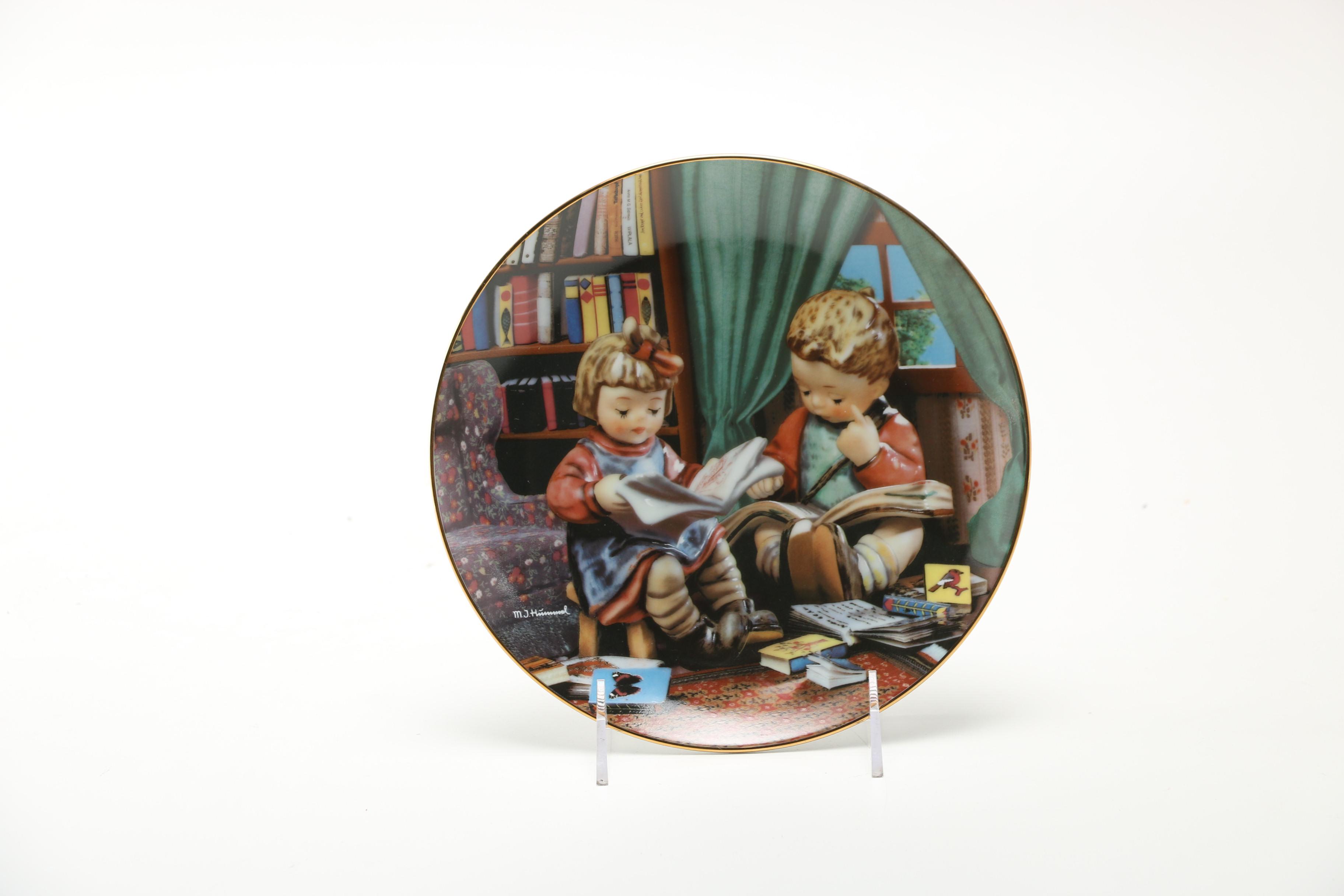 Collection of Hummel Commemorative Plates