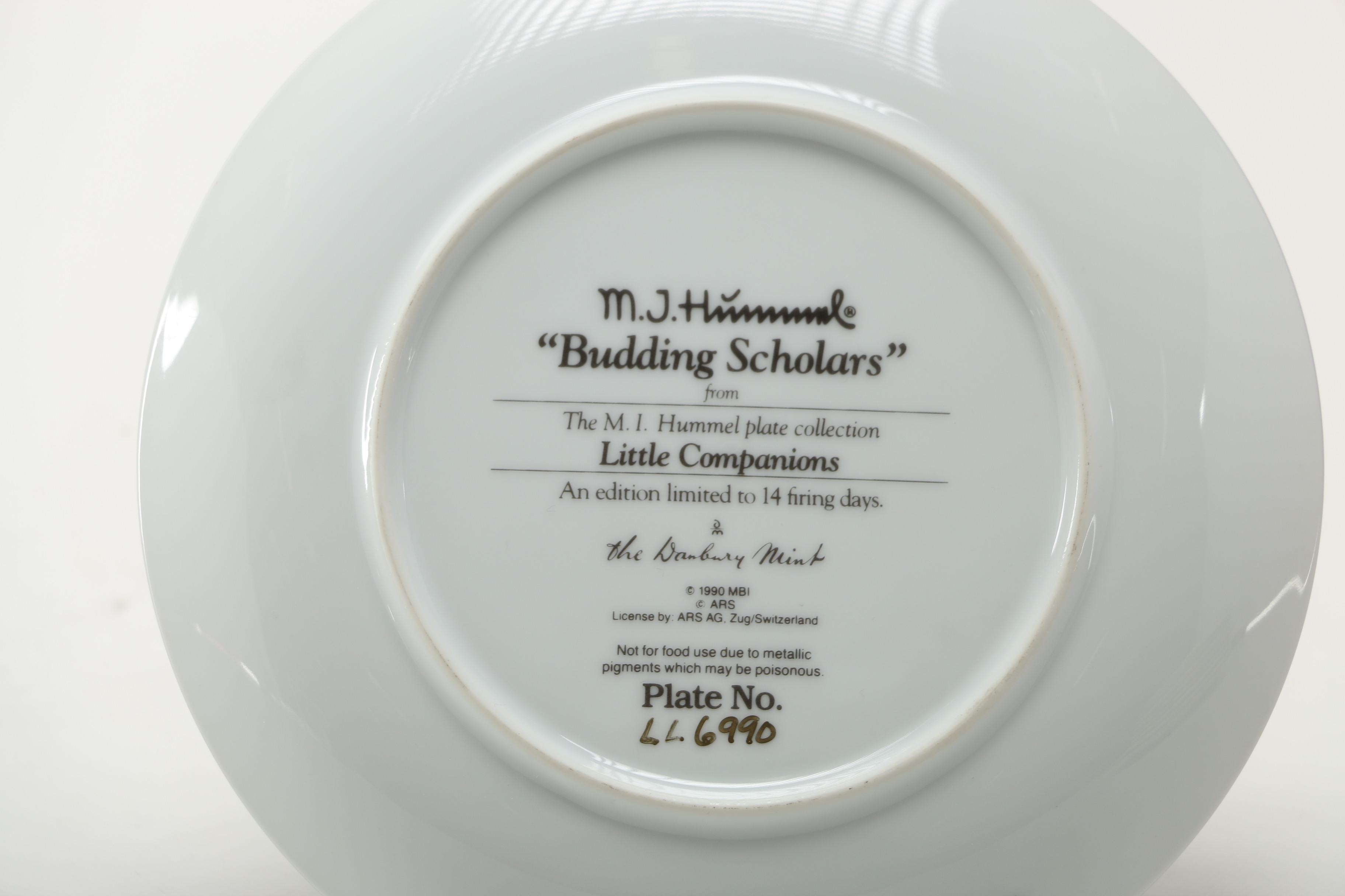 Collection of Hummel Commemorative Plates