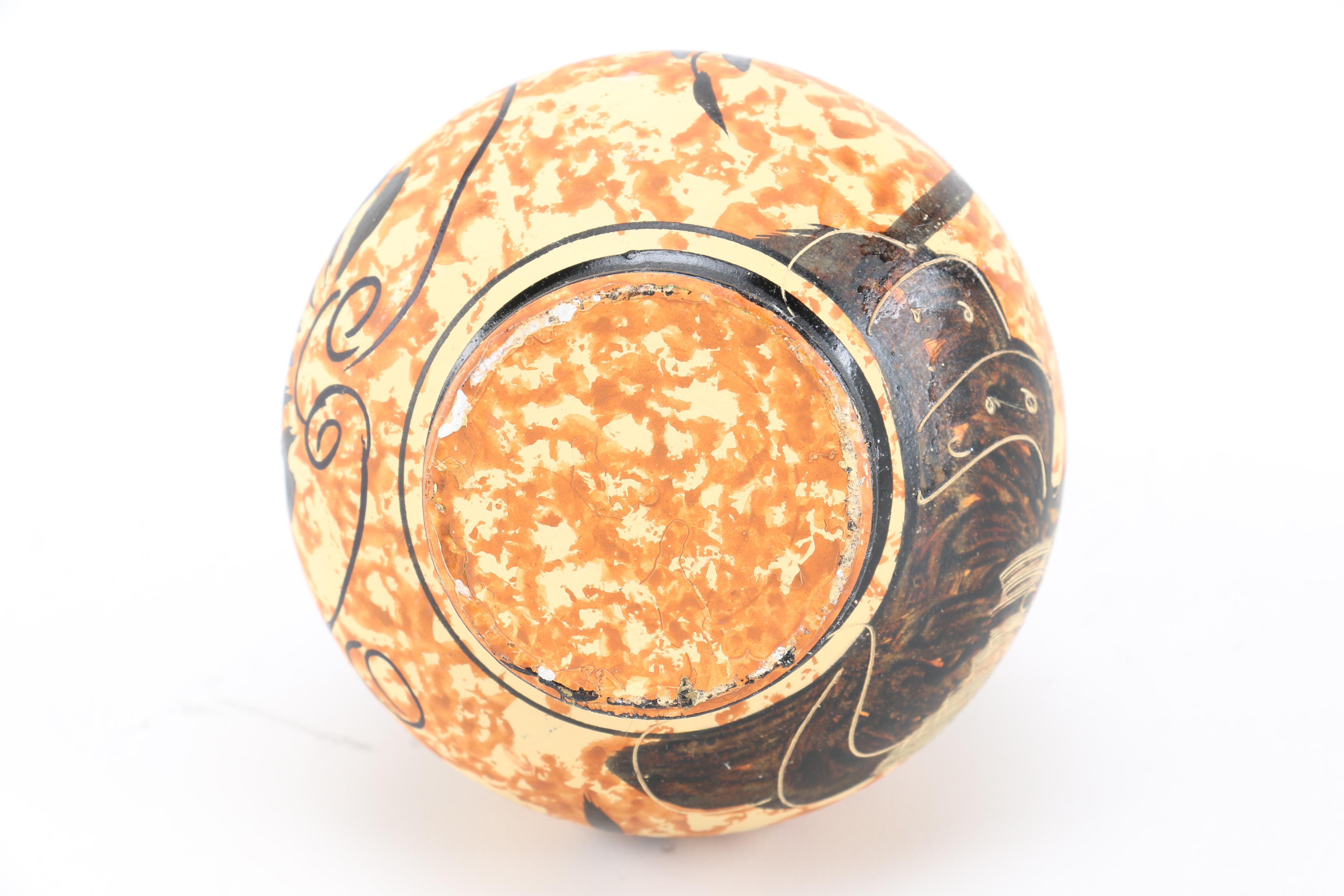 Hand-Painted Ancient Greek Style Pitcher