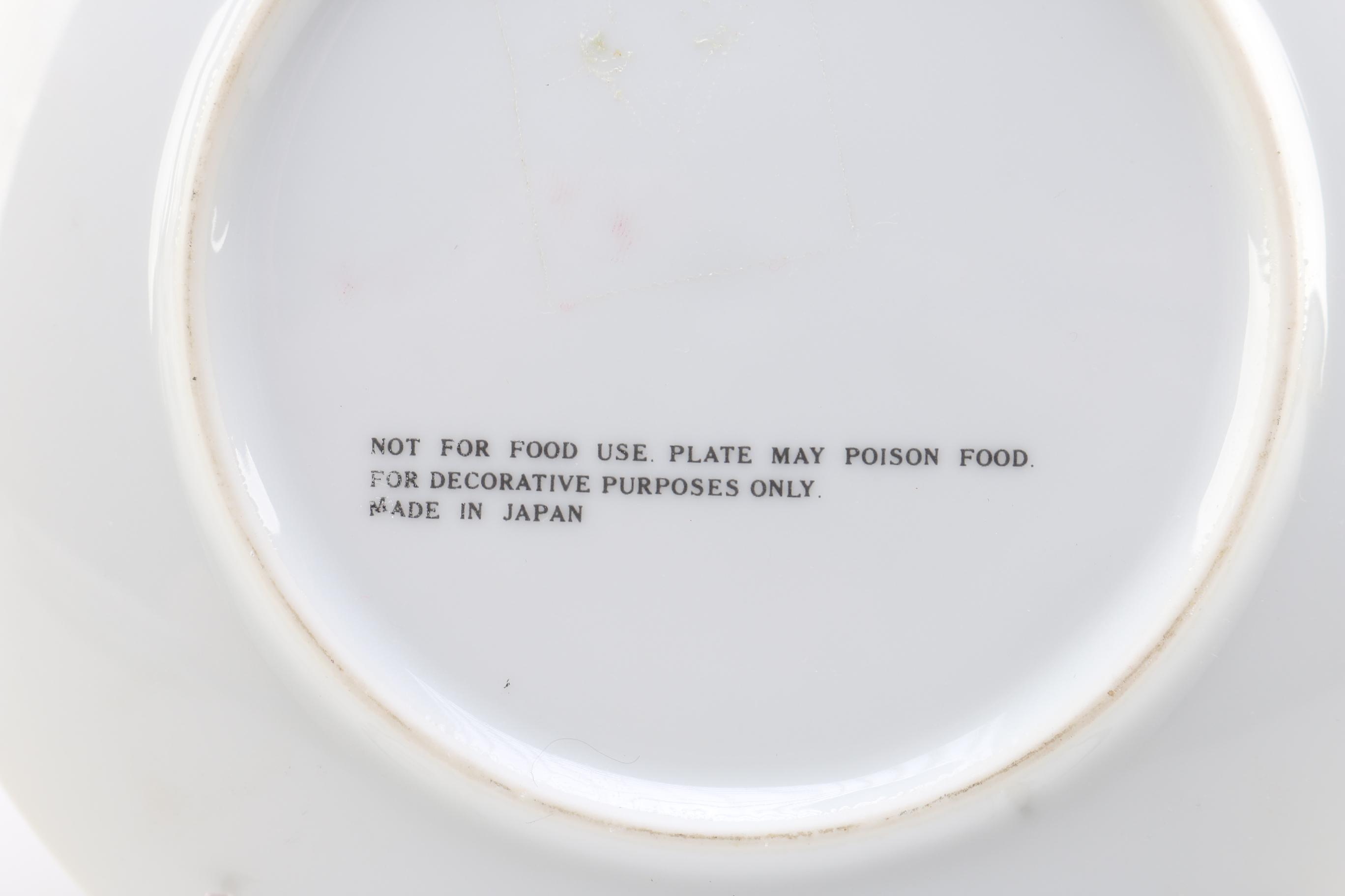 Vintage Plates: Currier & Ives "Four Seasons" and Sebring "Chantilly" Circa 1987 and 1948