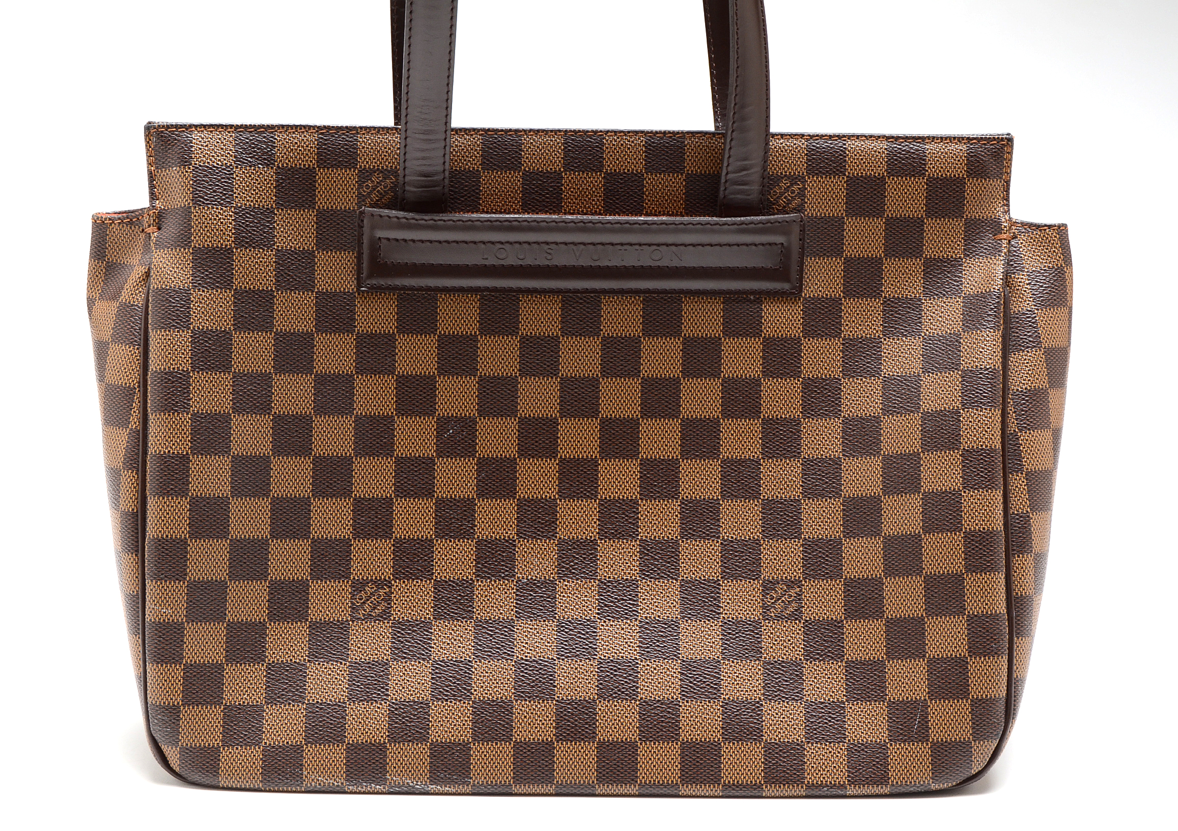 Susan's Louis Vuitton Damier Ebene Canvas Parioli PM "Script Bag"
