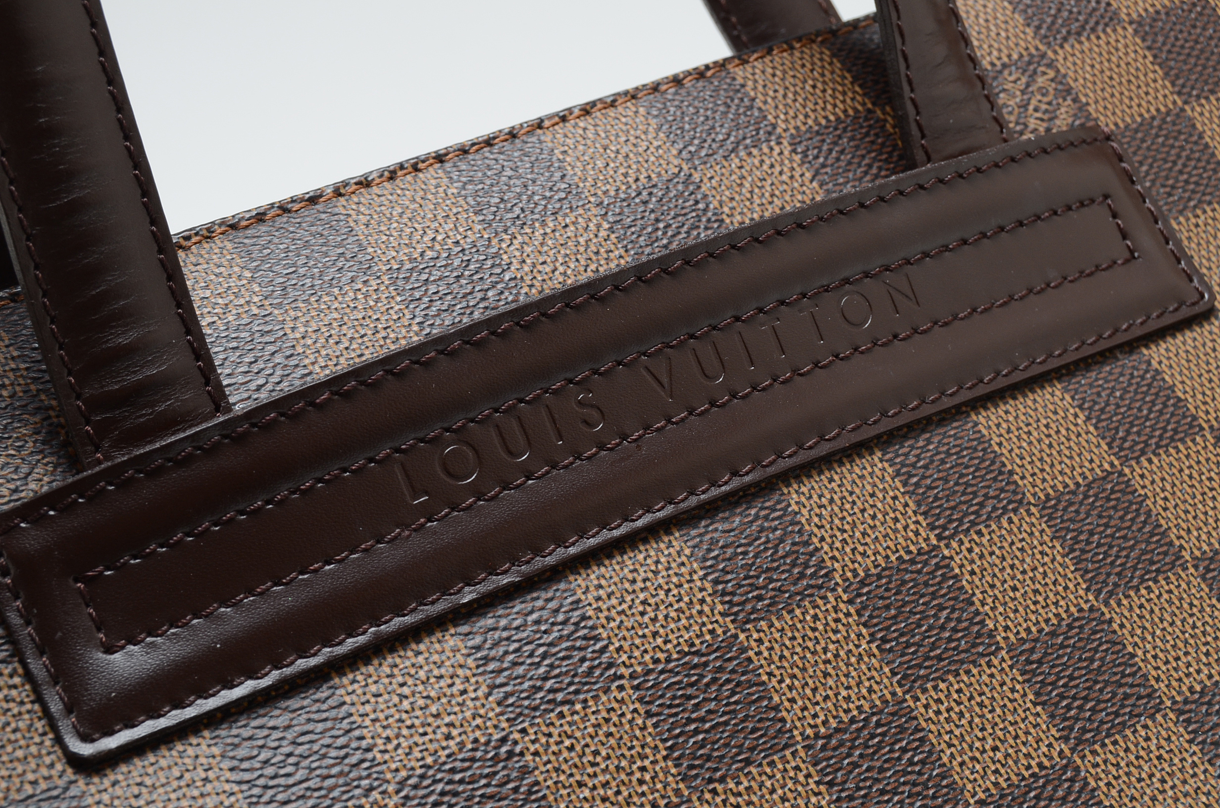 Susan's Louis Vuitton Damier Ebene Canvas Parioli PM "Script Bag"