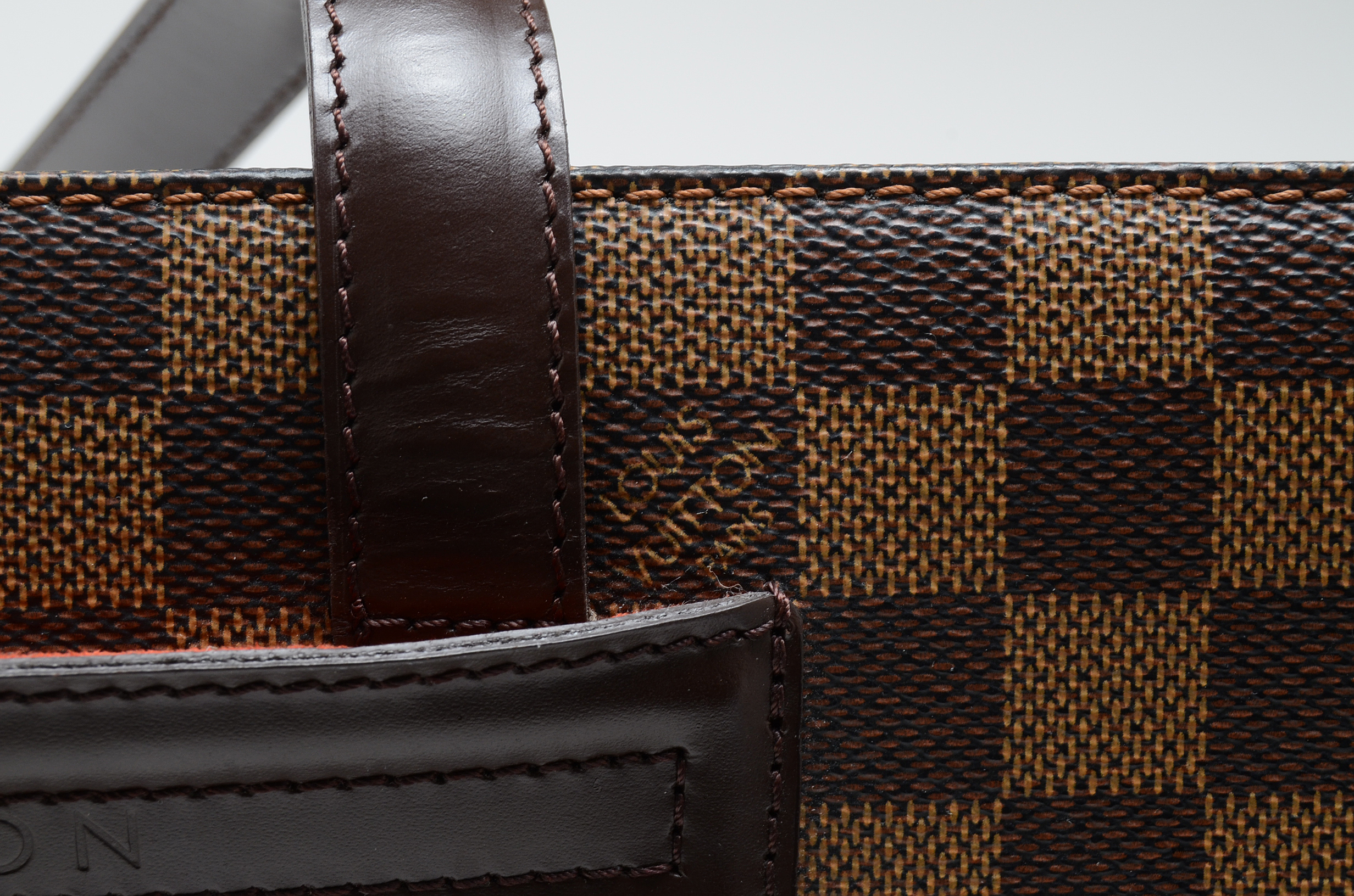 Susan's Louis Vuitton Damier Ebene Canvas Parioli PM "Script Bag"