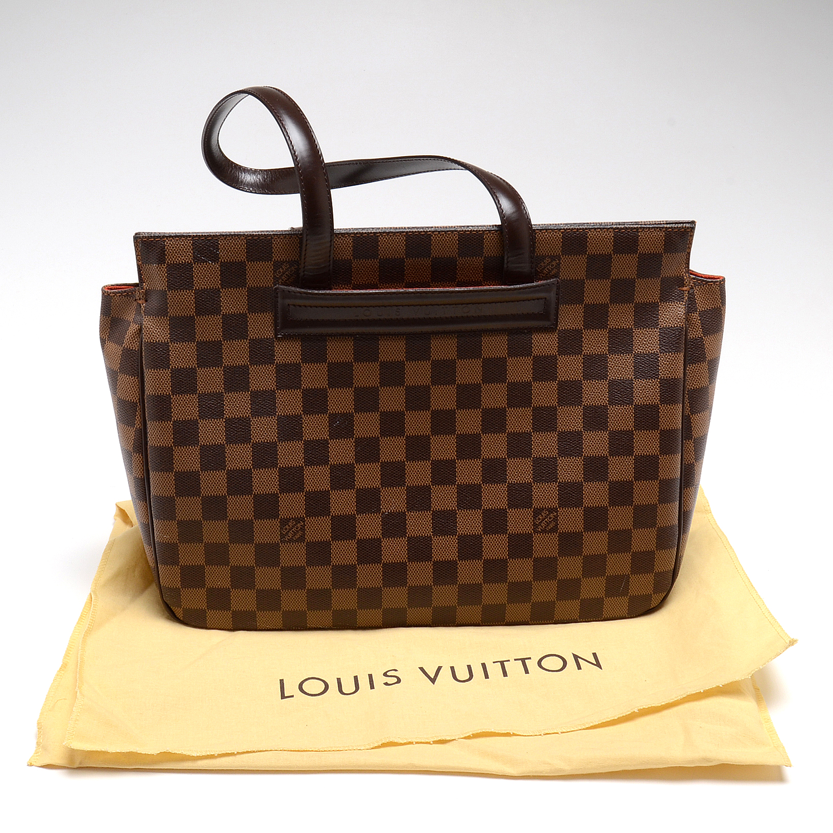 Susan's Louis Vuitton Damier Ebene Canvas Parioli PM "Script Bag"