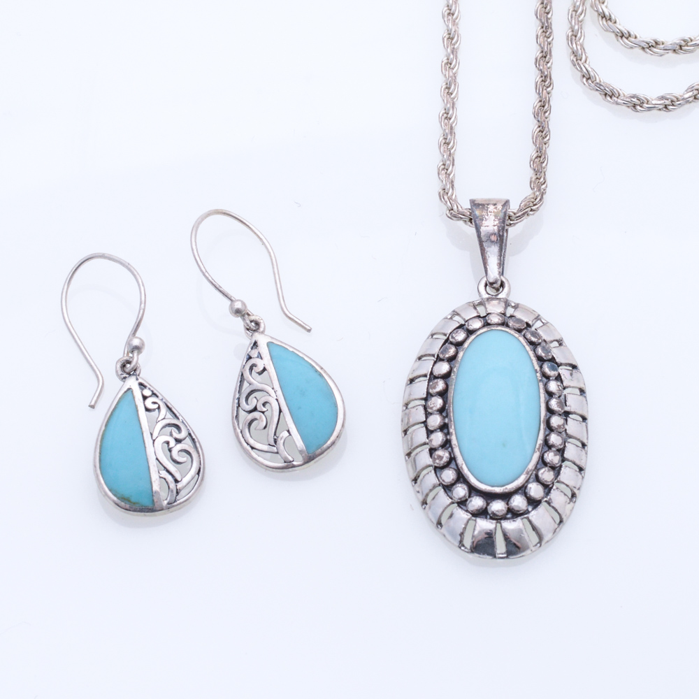 Sterling Silver Turquoise Jewelry