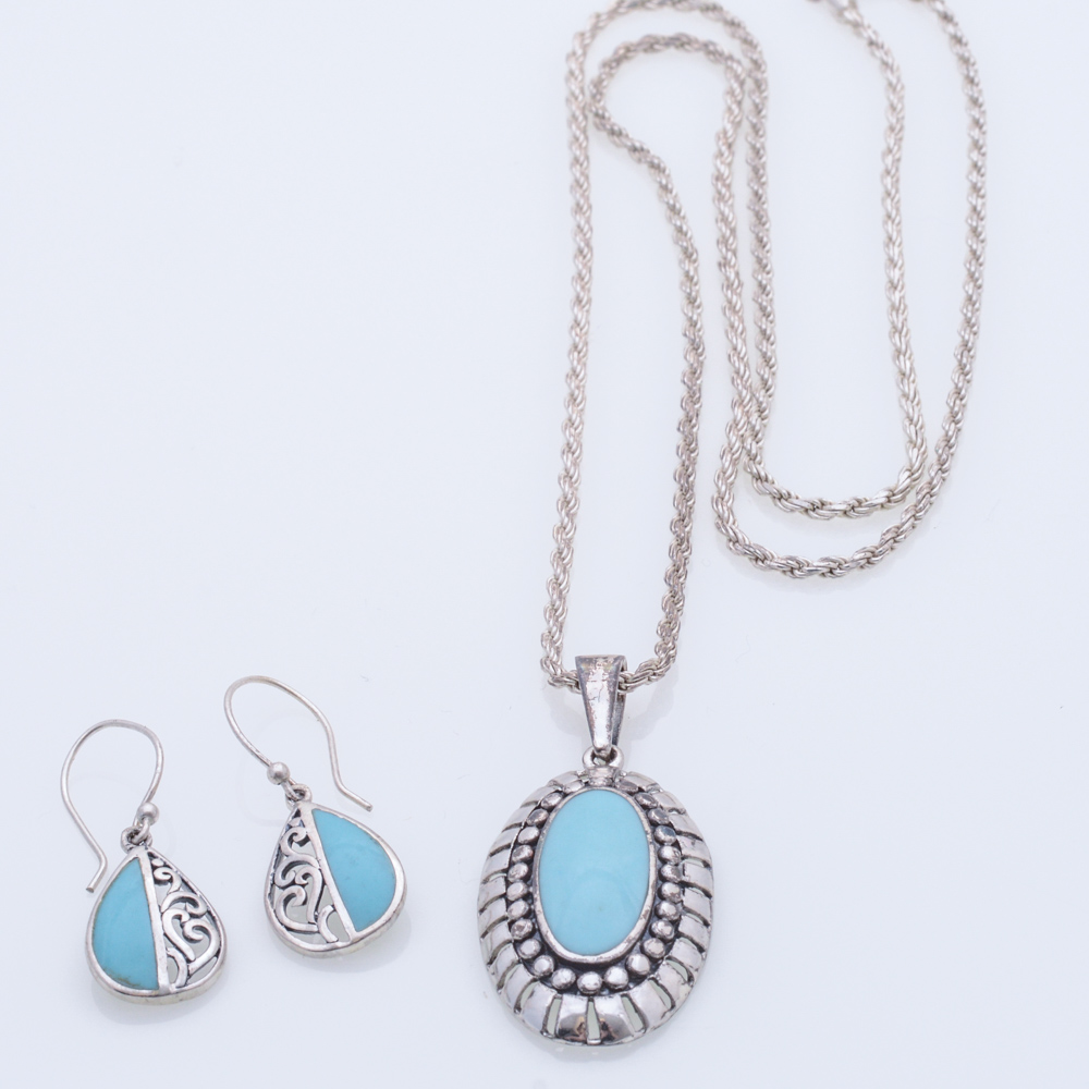 Sterling Silver Turquoise Jewelry