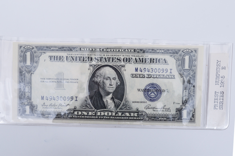United States Silver Certificate Collection