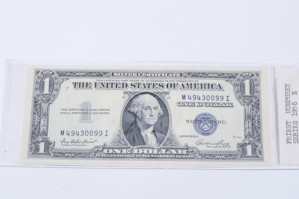 United States Silver Certificate Collection