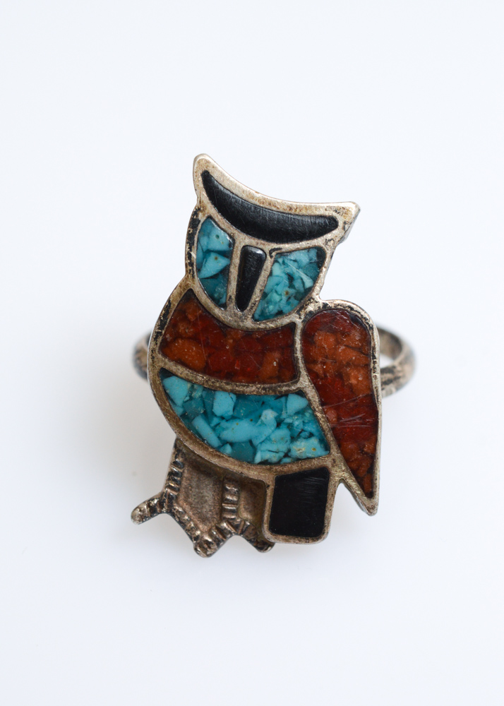 Native American Style Sterling Silver Jewelry with Turquoise
