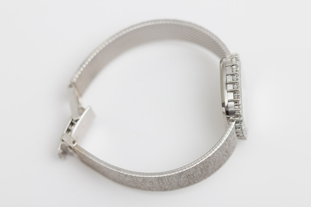 Vintage Rolex Cellini 18K Gold Diamond Watch