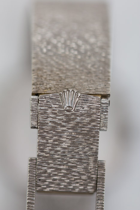 Vintage Rolex Cellini 18K Gold Diamond Watch