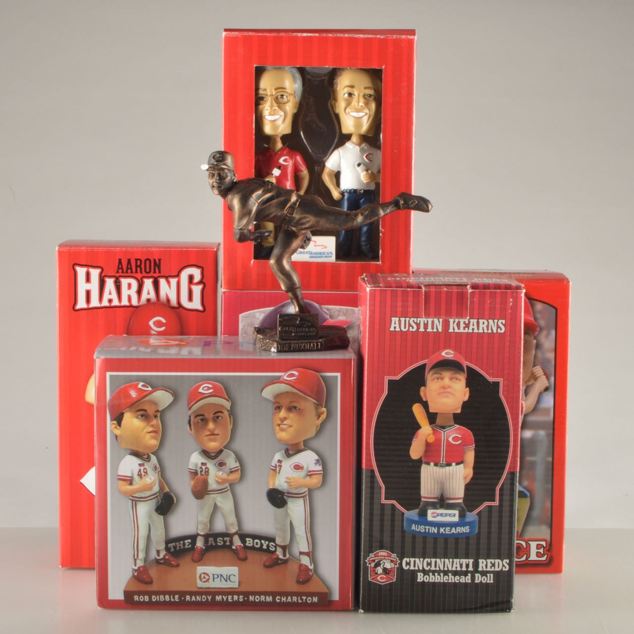 Cincinnati Reds Commemorative Bobbleheads and Figurines