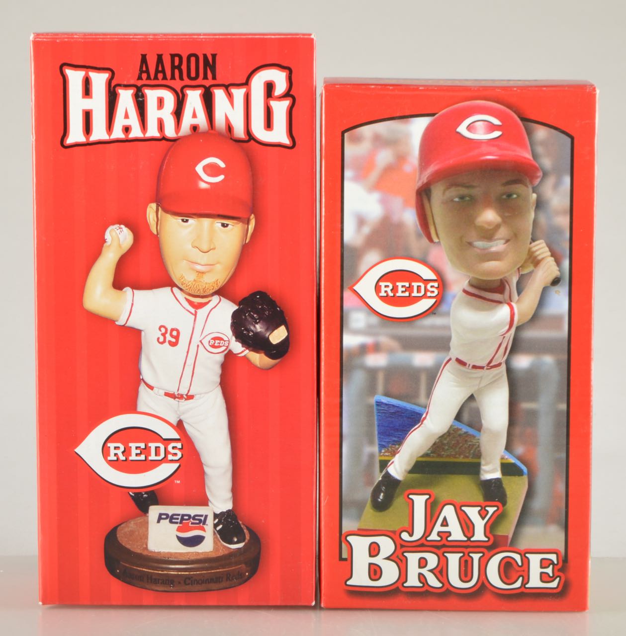 Cincinnati Reds Commemorative Bobbleheads and Figurines