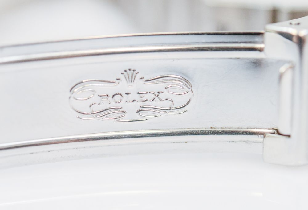 Men's Rolex Oyster Perpetual Date Blue Face