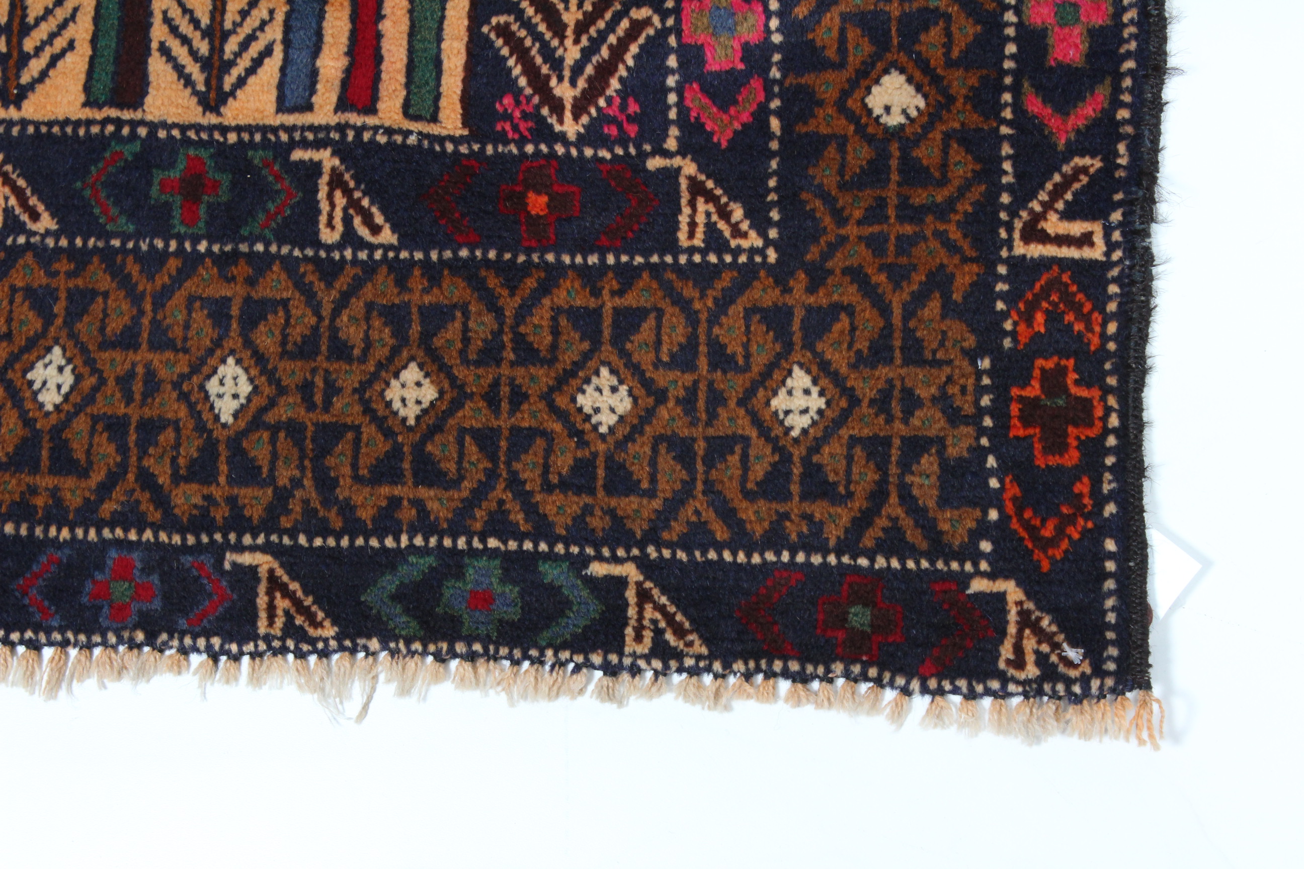 Handwoven Afghani Baluch "Tree of Life" Rug