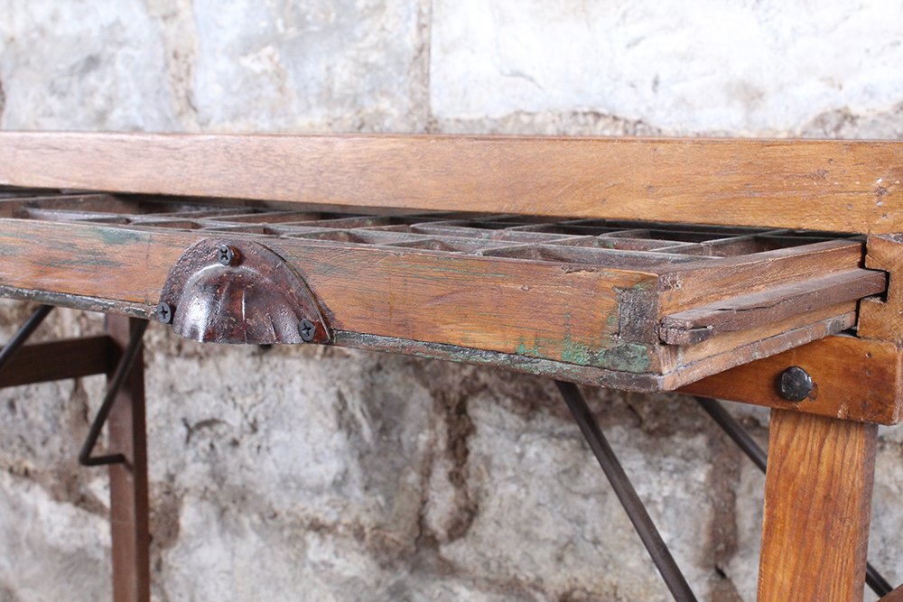 Repurposed Printer's Tray Table