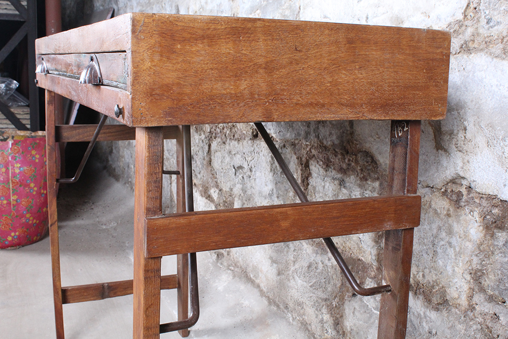 Repurposed Printer's Tray Table