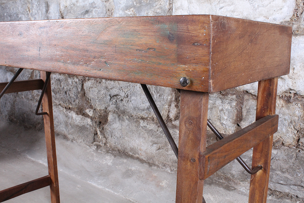 Repurposed Printer's Tray Table