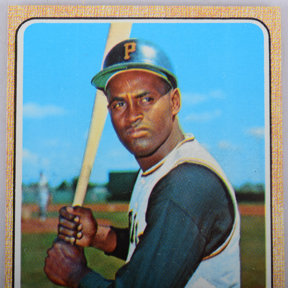 1968 Bob Clemente Topps Baseball Card