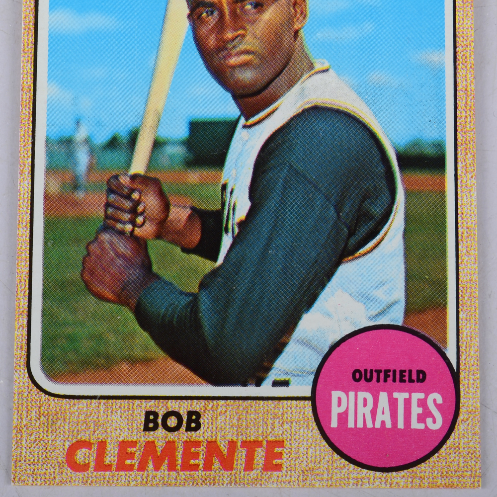 1968 Bob Clemente Topps Baseball Card