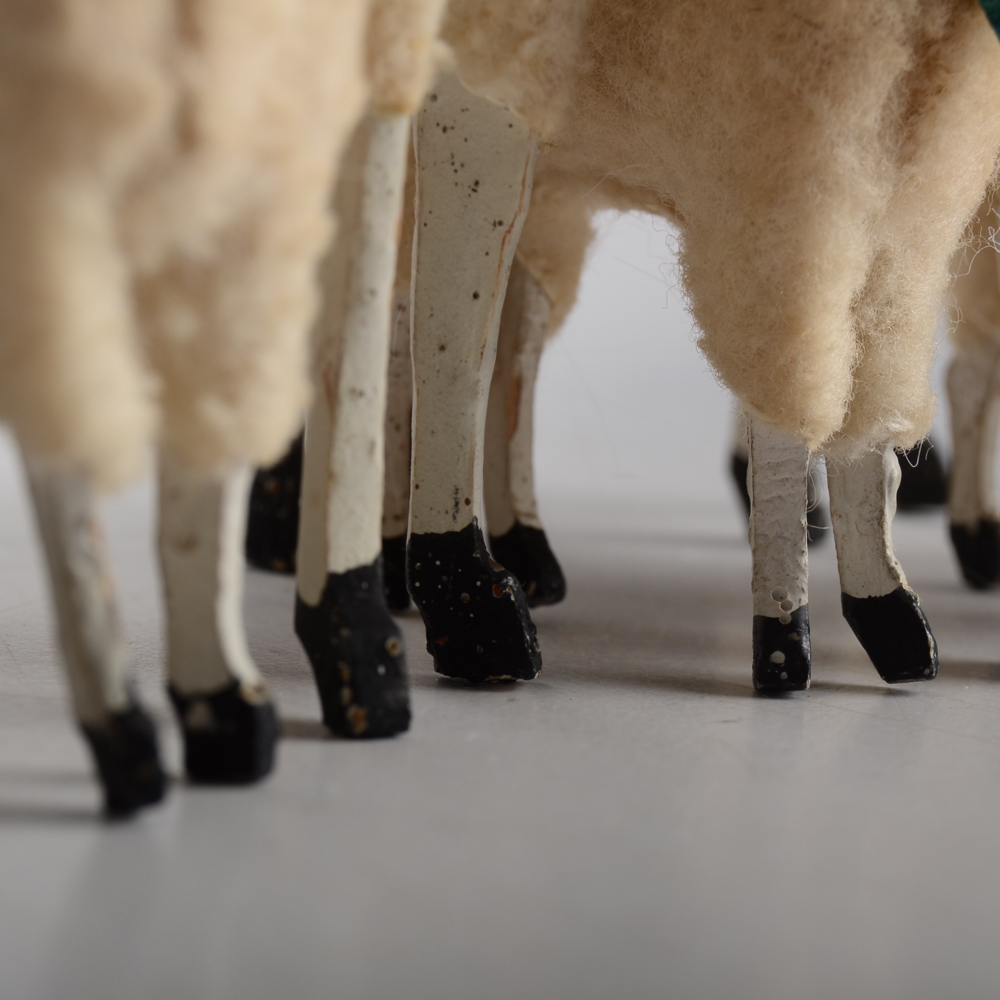 Vintage German Putz Sheep