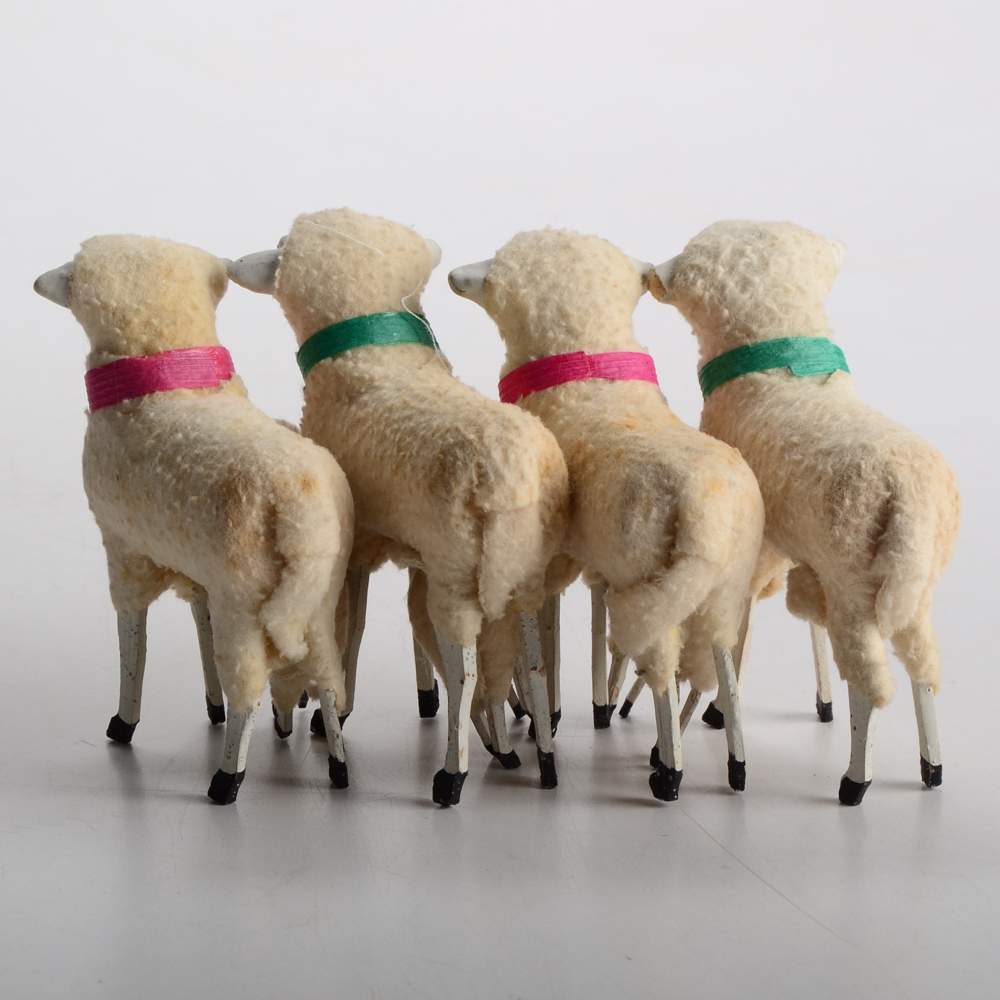 Vintage German Putz Sheep