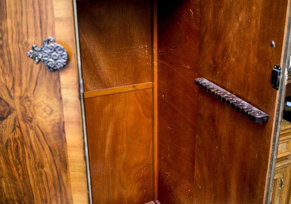 Vintage Art Deco Style Wardrobe by Morris London