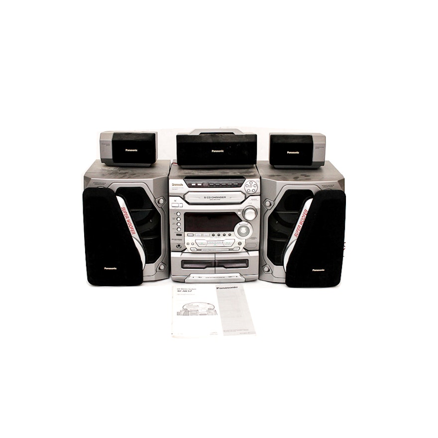 Panasonic SA-AK57 CD Stereo System